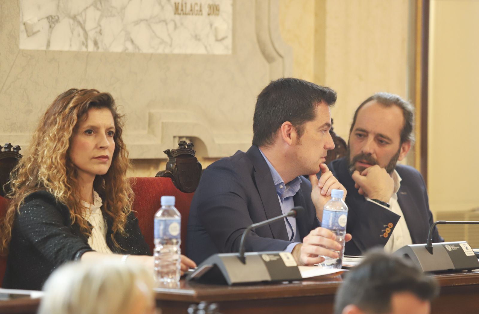Las fotos del Pleno de abril del Ayuntamiento de Málaga
