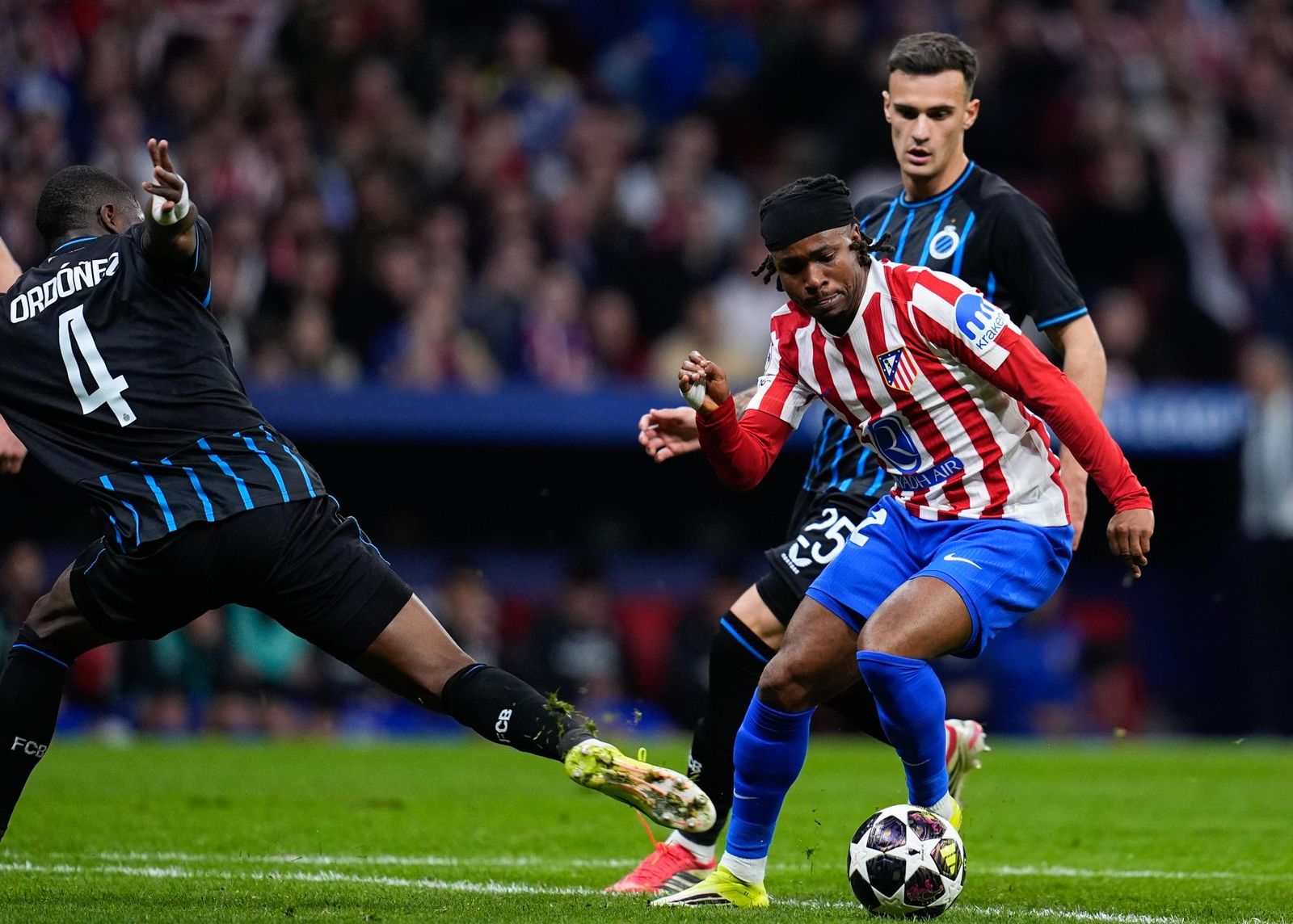 Las fotos del Atlético de Madrid-Brujas