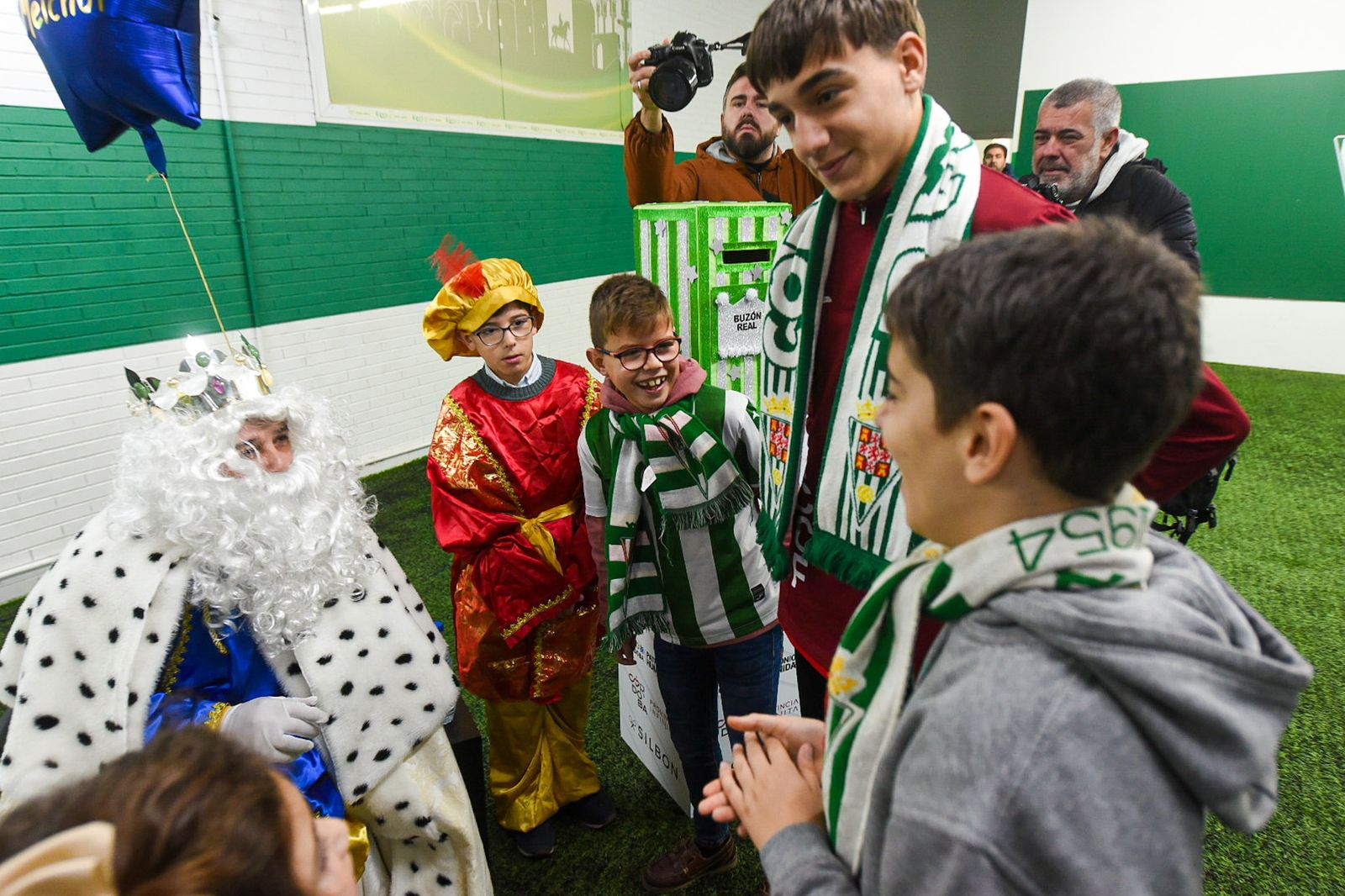 Las mejores fotos de la recepción del Córdoba CF a los Reyes Magos en El Arcángel
