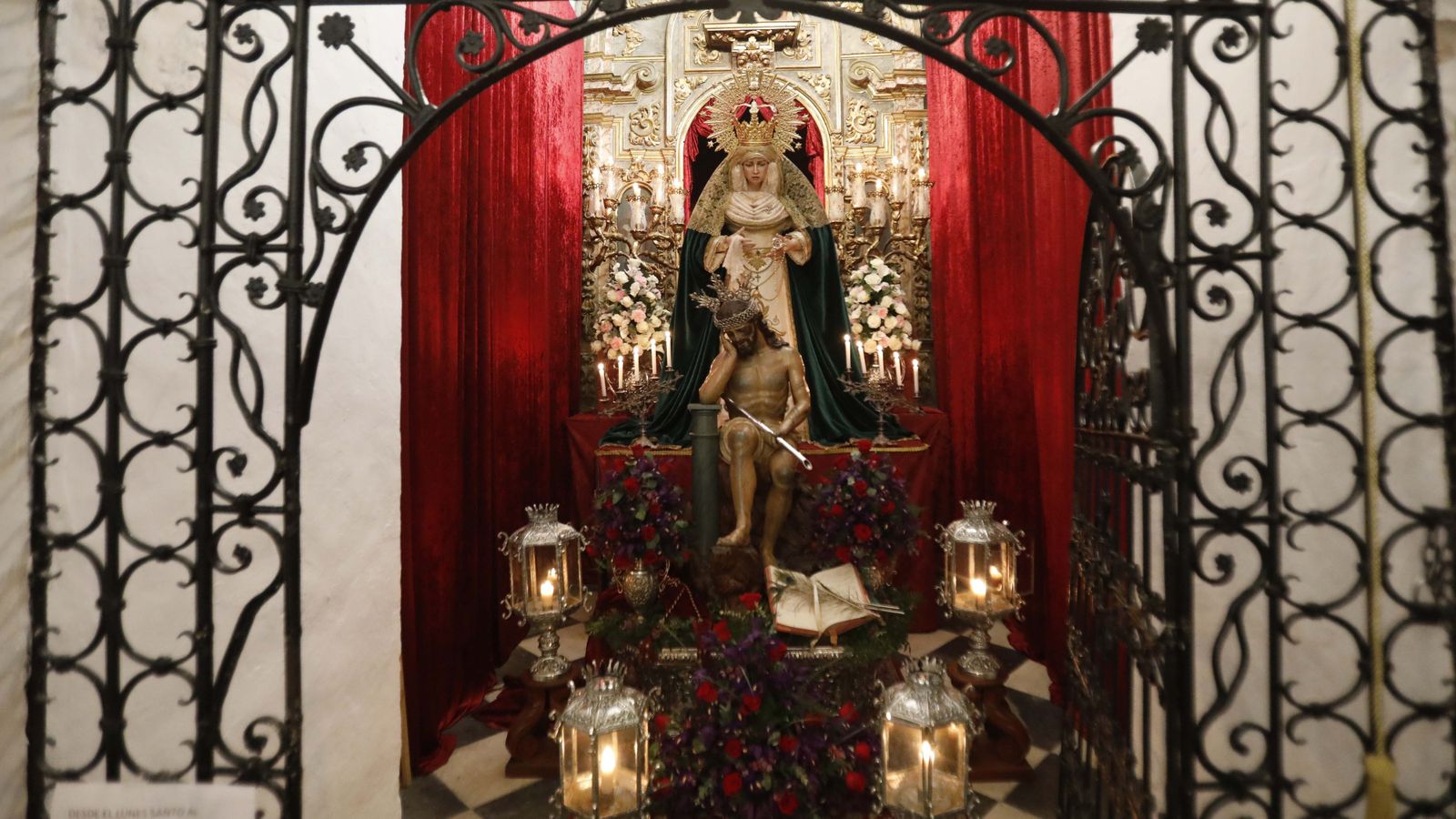 Fotos del Martes Santo en San Roque: Cristo de la Caña y Virgen de la Esperanza