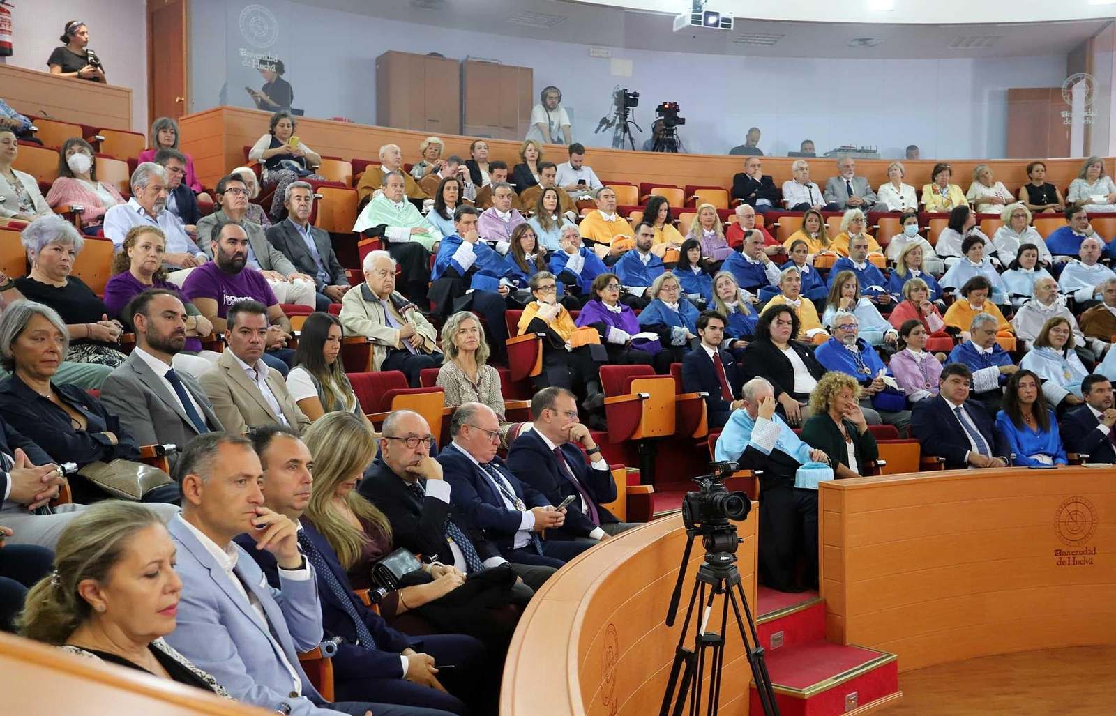 Inauguración del curso académico 2022/2023 de la Universidad de Huelva, en imágenes