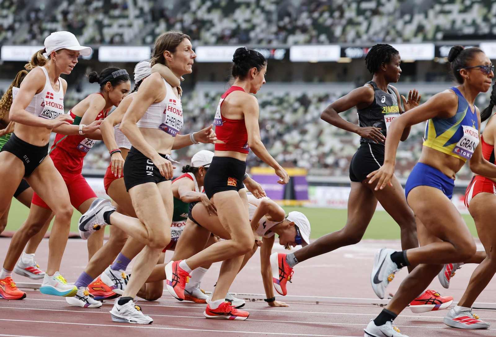 Las mejores imágenes del triunfo de Seville en 100 metros y del resto del Mundial de atletismo