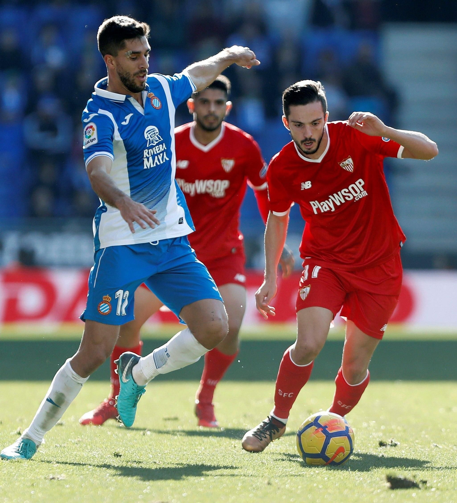 El Espanyol-Sevilla, en imágenes