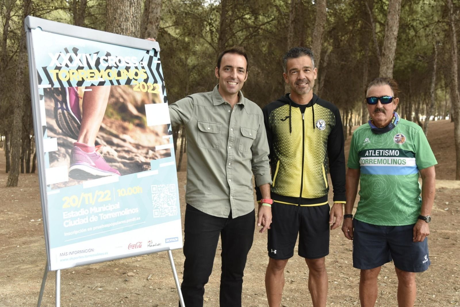 De izquierda a derecha, Ramón Alcaide, Enrique Sánchez y Juan Luque.