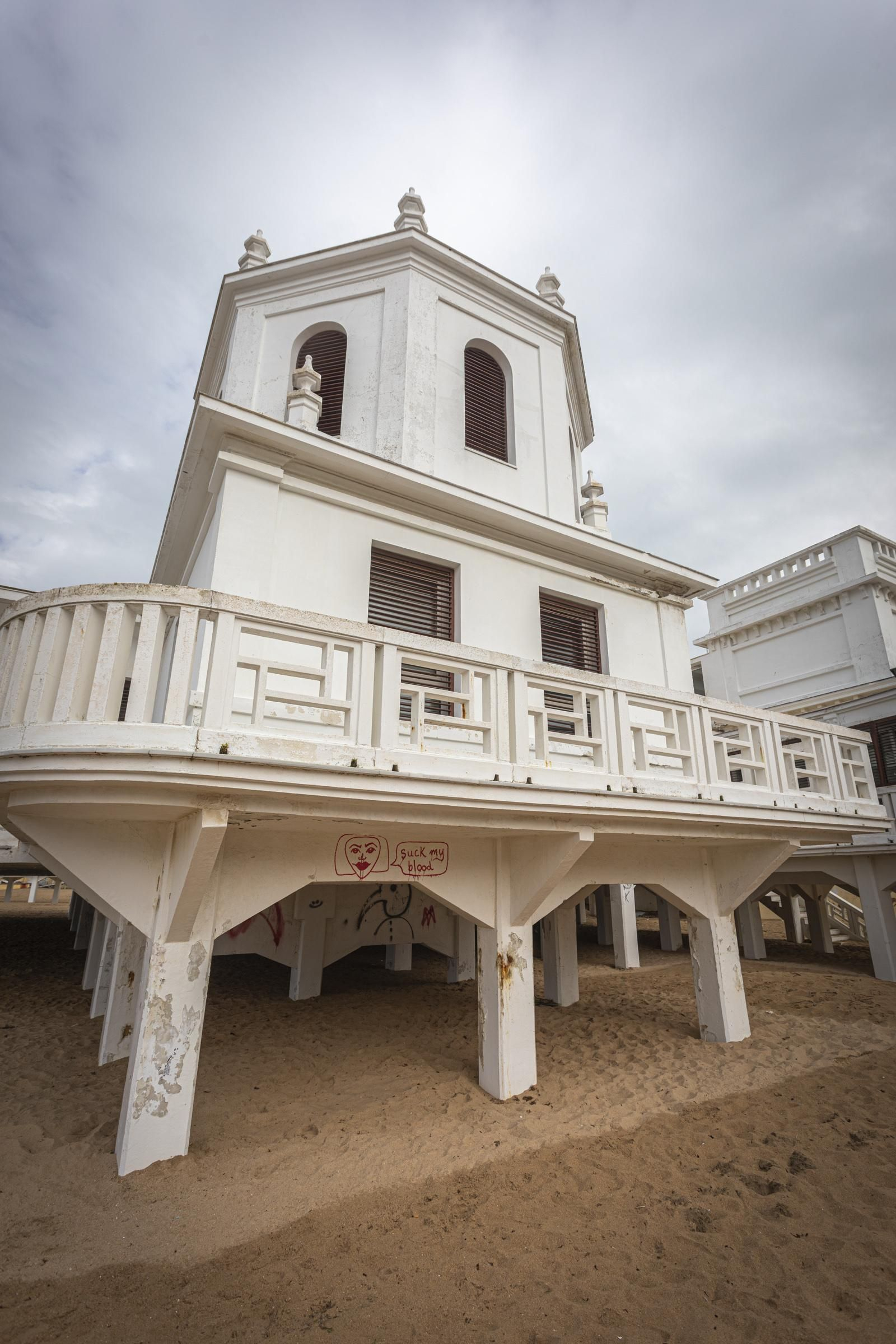 Mal estado del Balneario de la Palma