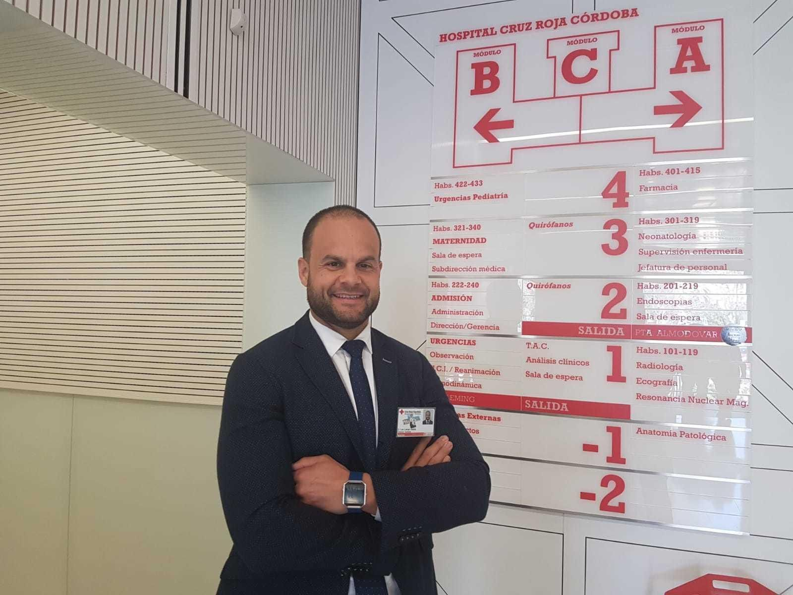 Luis Luengo, nuevo director gerente del Hospital Cruz Roja.