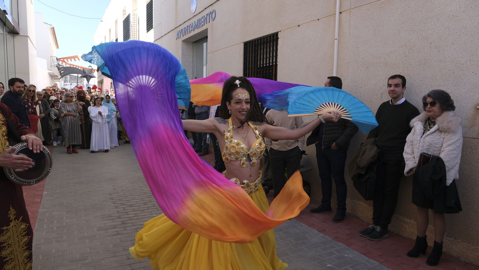 Imágenes del Auto Sacramental de los Reyes Magos de Los Gallardos