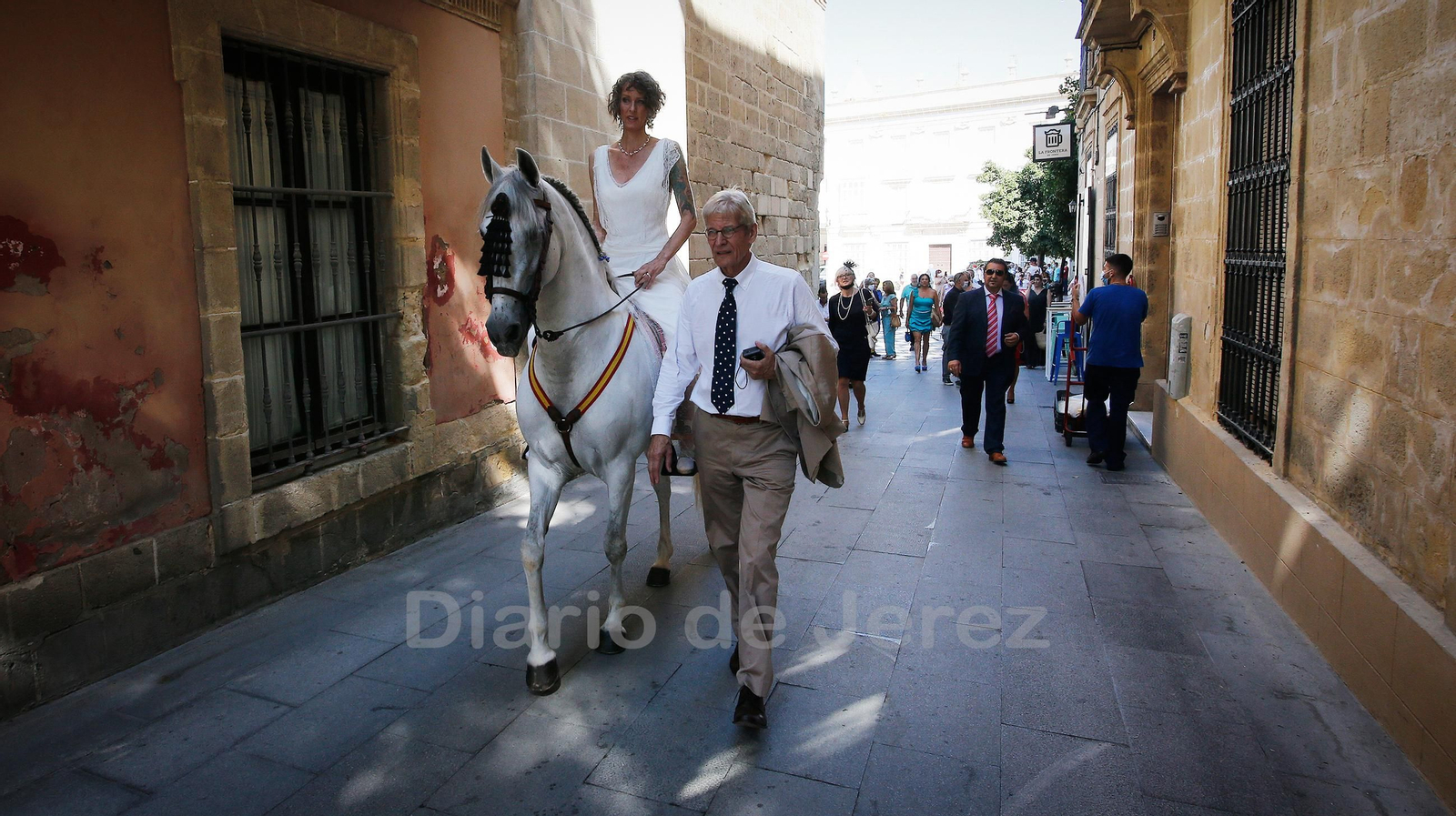Peculiar boda de Juan Tejero con la alemana Tina Heidelberg Peculiar boda de Juan Tejero con la alemana Tina Heidelberg