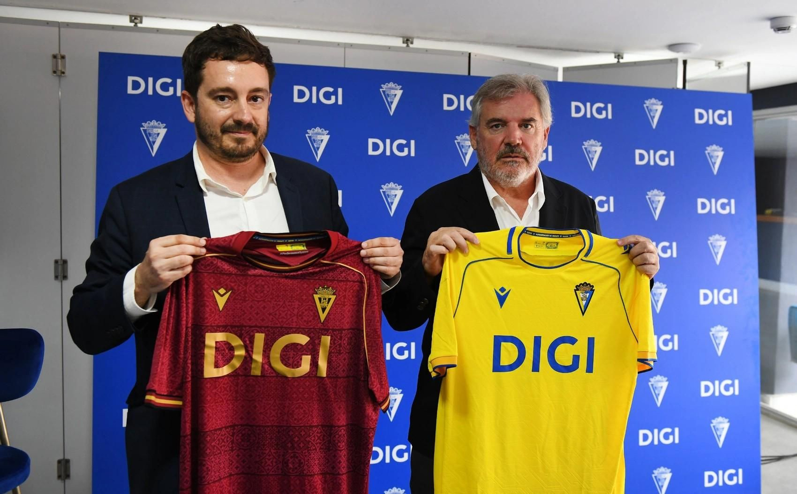 Presentación del patrocinador principal del Cádiz.