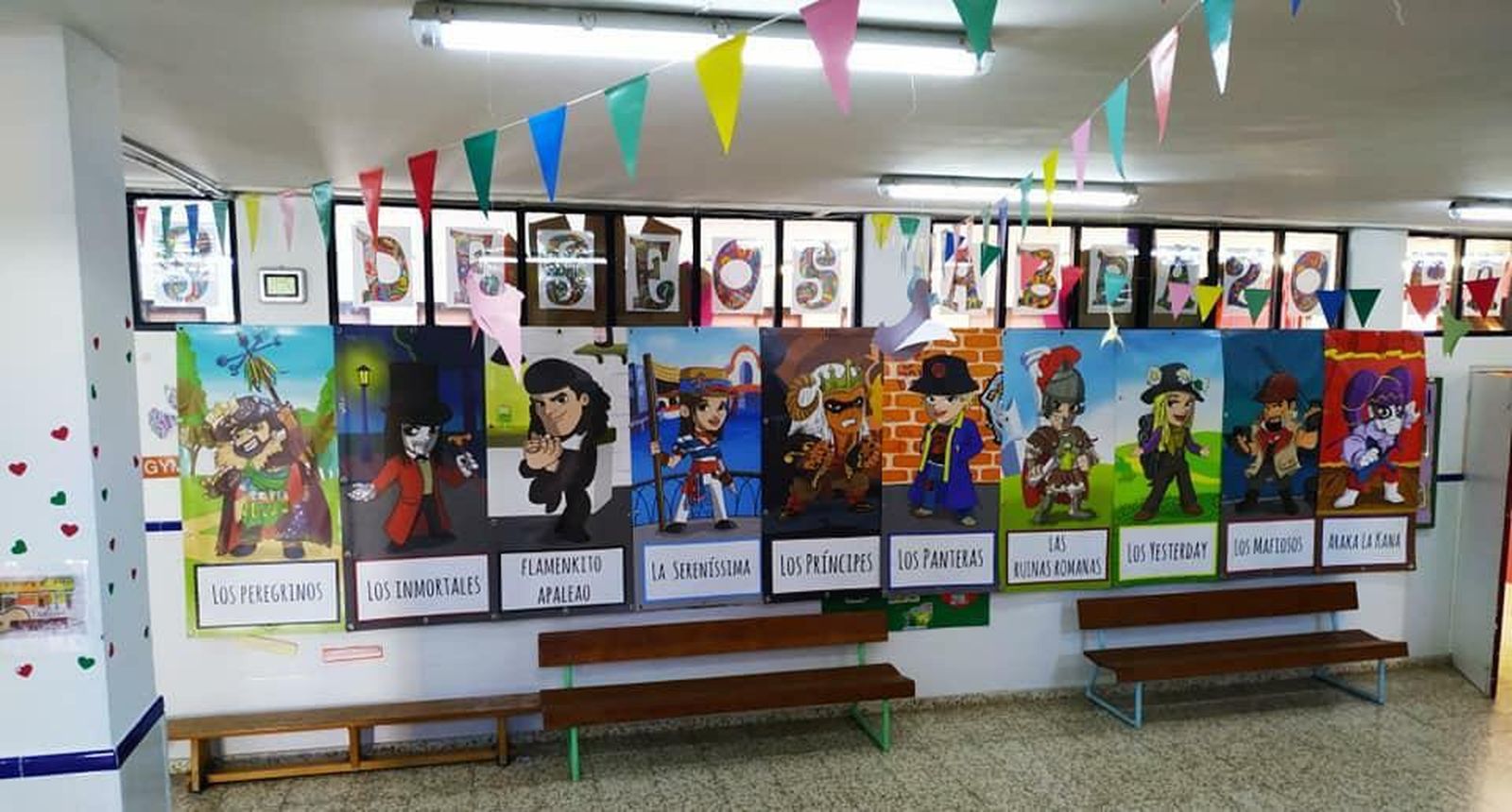 Imagen de las ilustraciones de agrupaciones de Juan Carlos Aragón.