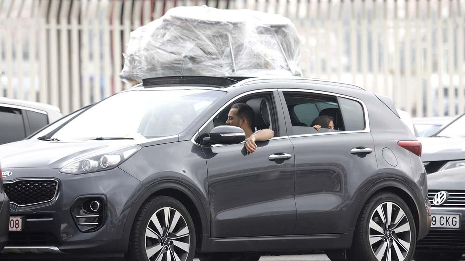 Las fotos de la OPE en un domingo con mucho transito