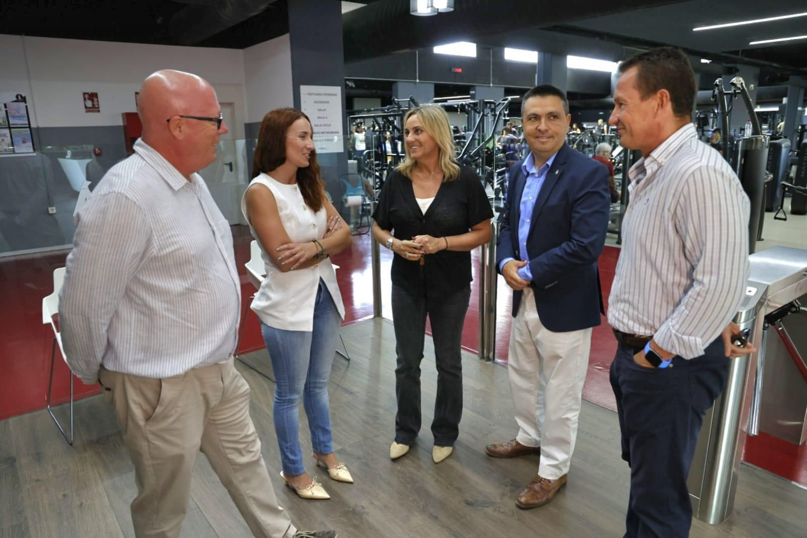 Carazo, en la visita al Ágora We.