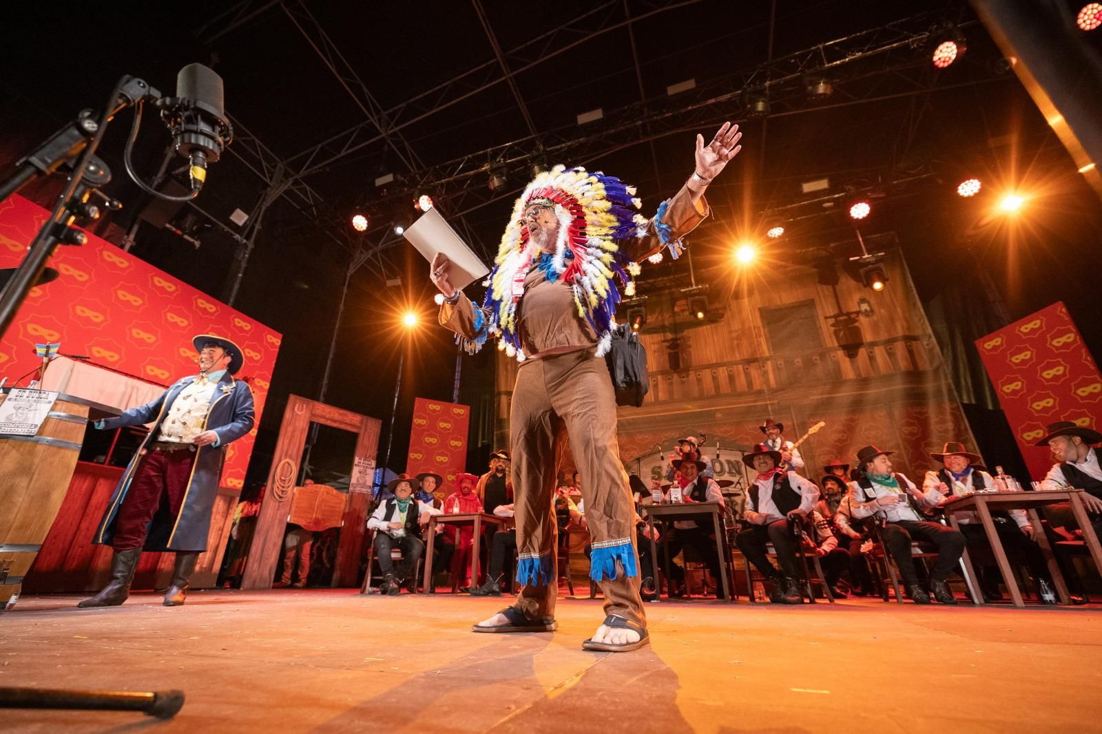 Todas las imágenes del pregón del Sheriff del Carnaval de Cádiz 2024