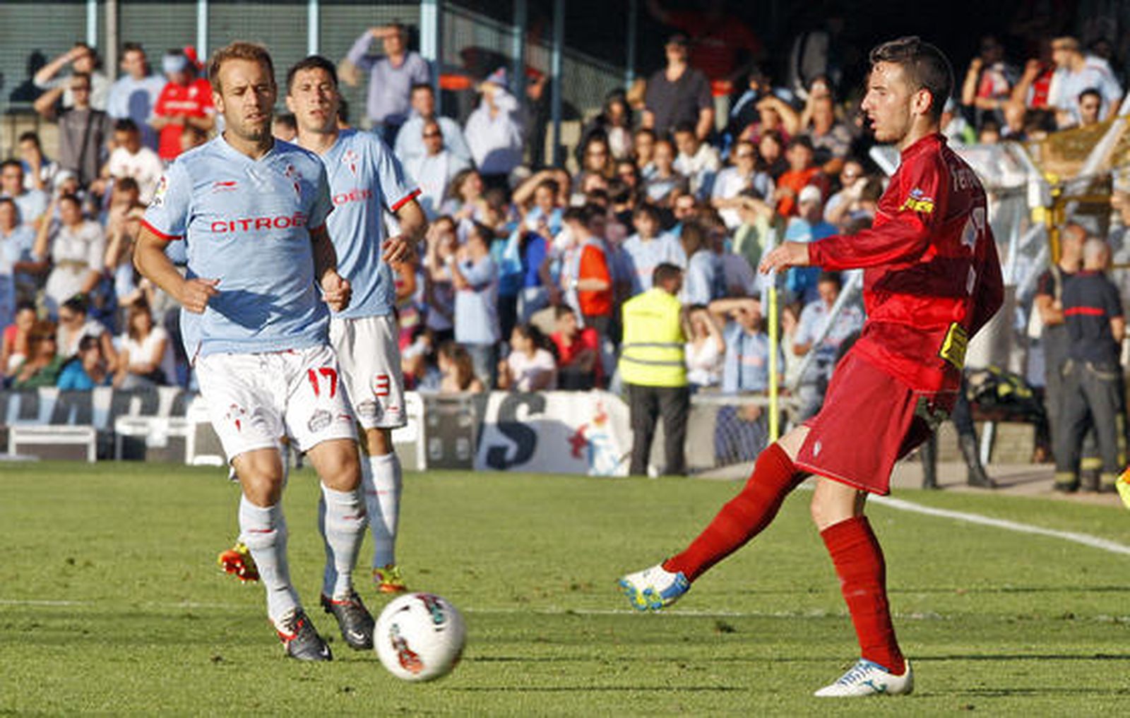 El Córdoba se clasifica para los 'play off' tras empatar sin goles con el Celta.

Foto: LOF