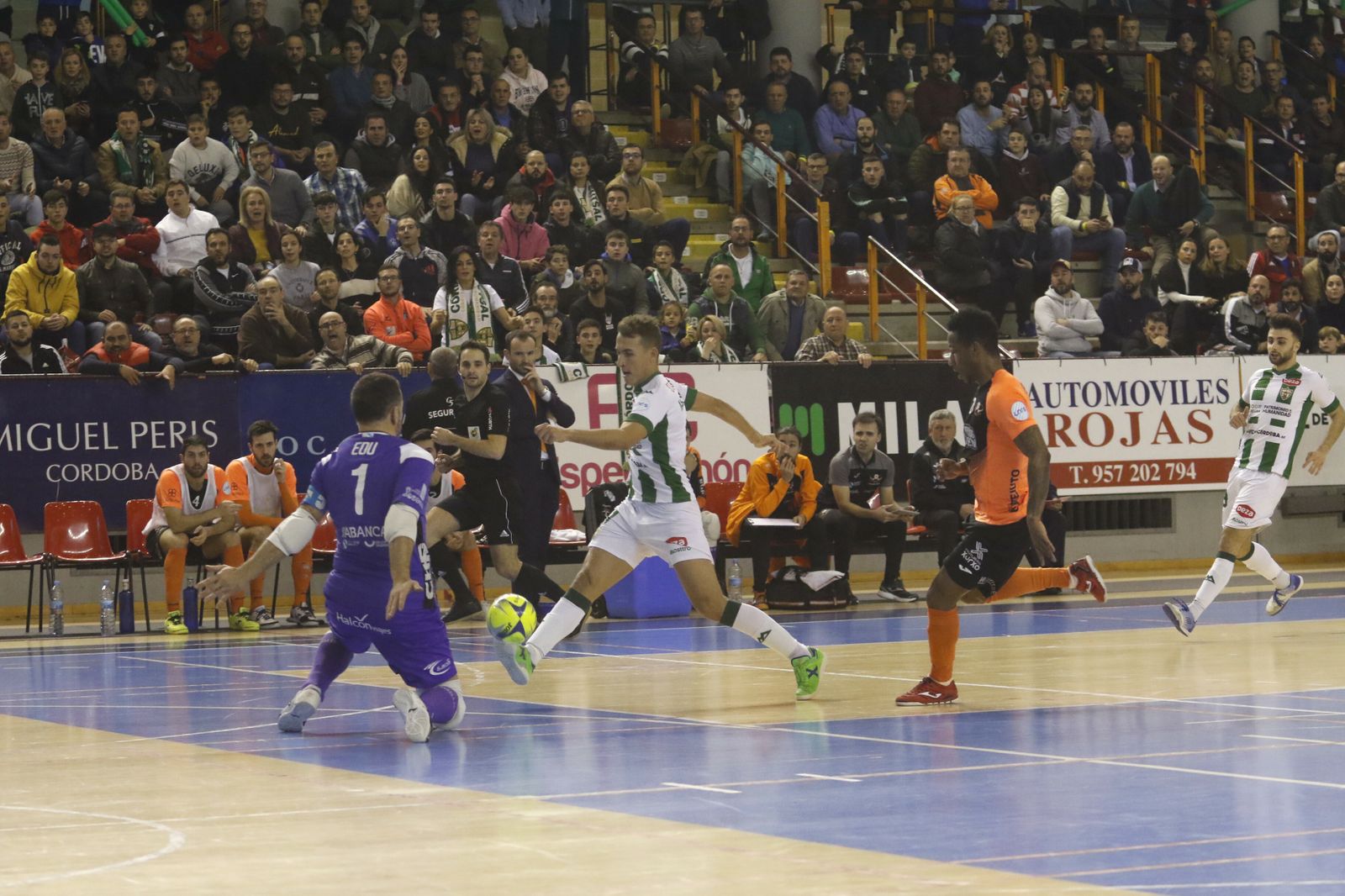 Fotografías de la victoria del Córdoba Patrimonio de la Humanidad ante el Burela