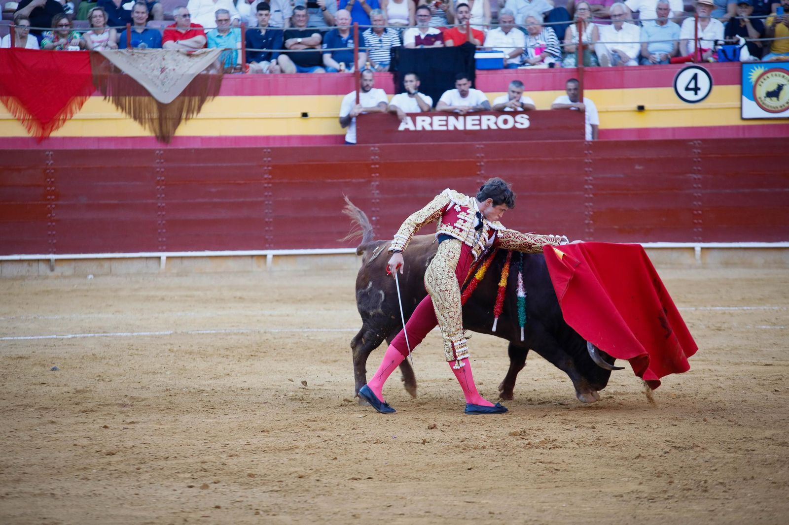 Corrida de toros en Roquetas, en imágenes