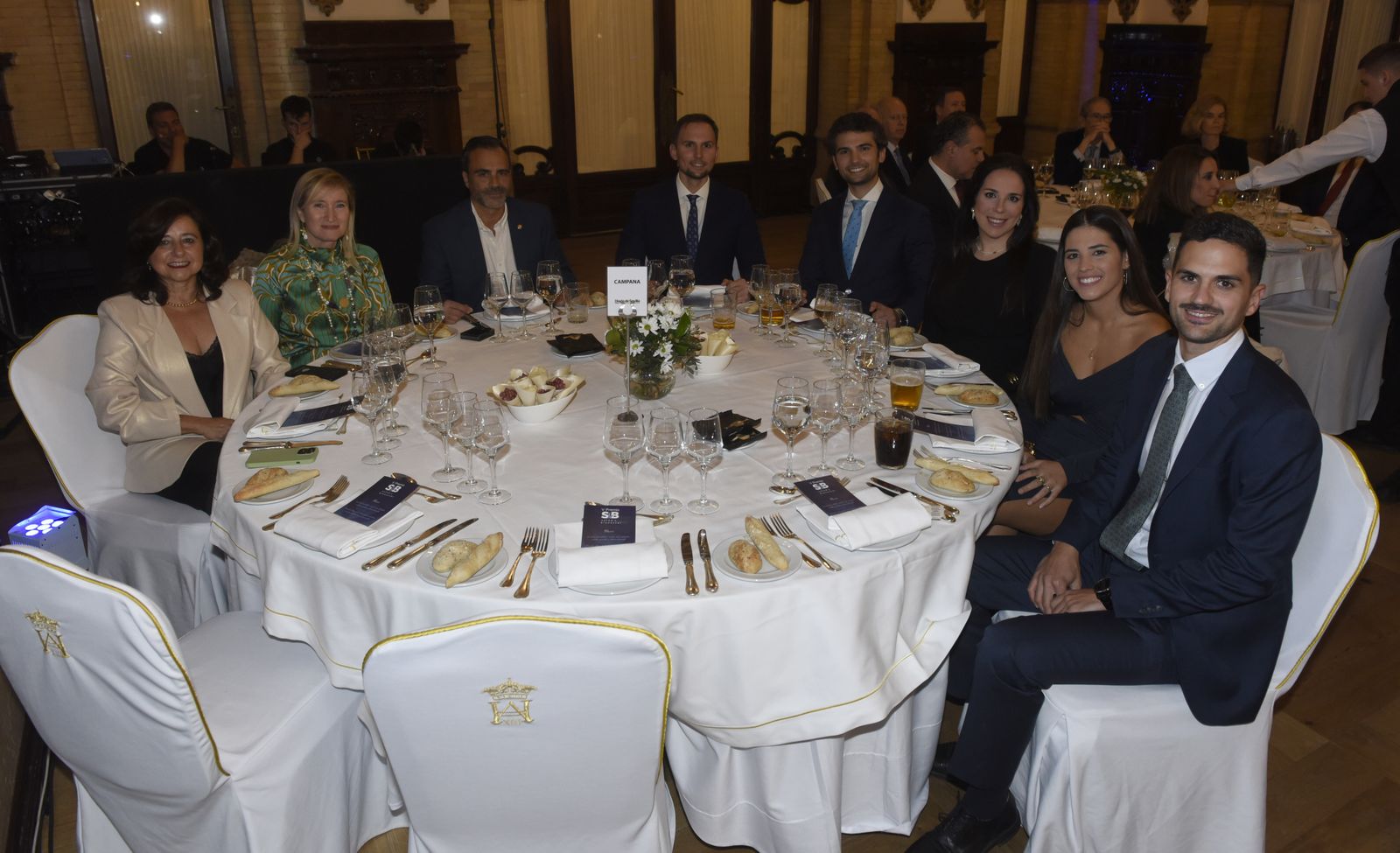 Concepción Rico Nestares, Gloria Galvez, José Vcas, José Antonio Quintero, Jesús Roque Quinero, Elvira Rodríguez Águeda, Marta Cabello y Javier Quintero