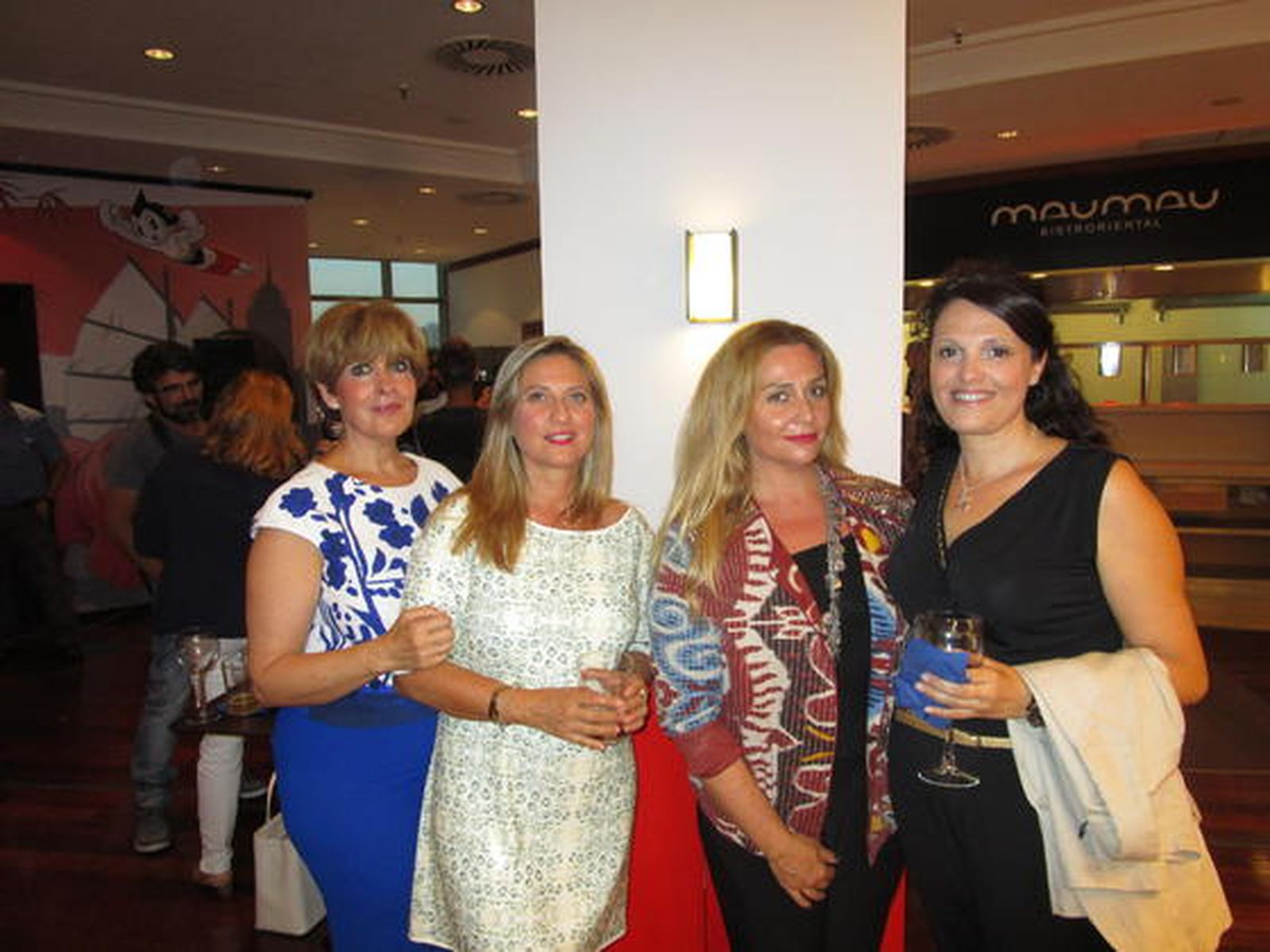 Esperanza Fernández, Pili e Inma Varela y Ana Casilda.

Foto: Ignacio Casas de Ciria