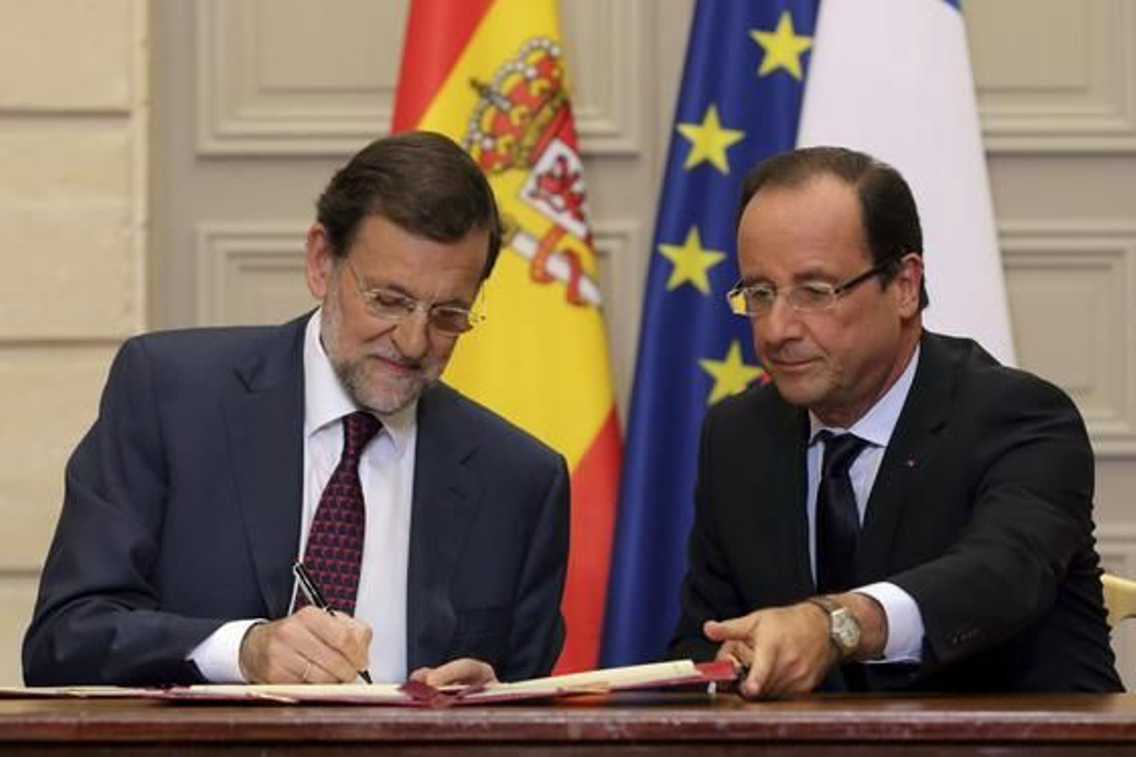 El primer AVE entre España y Francia empezará a circular en abril de 2013