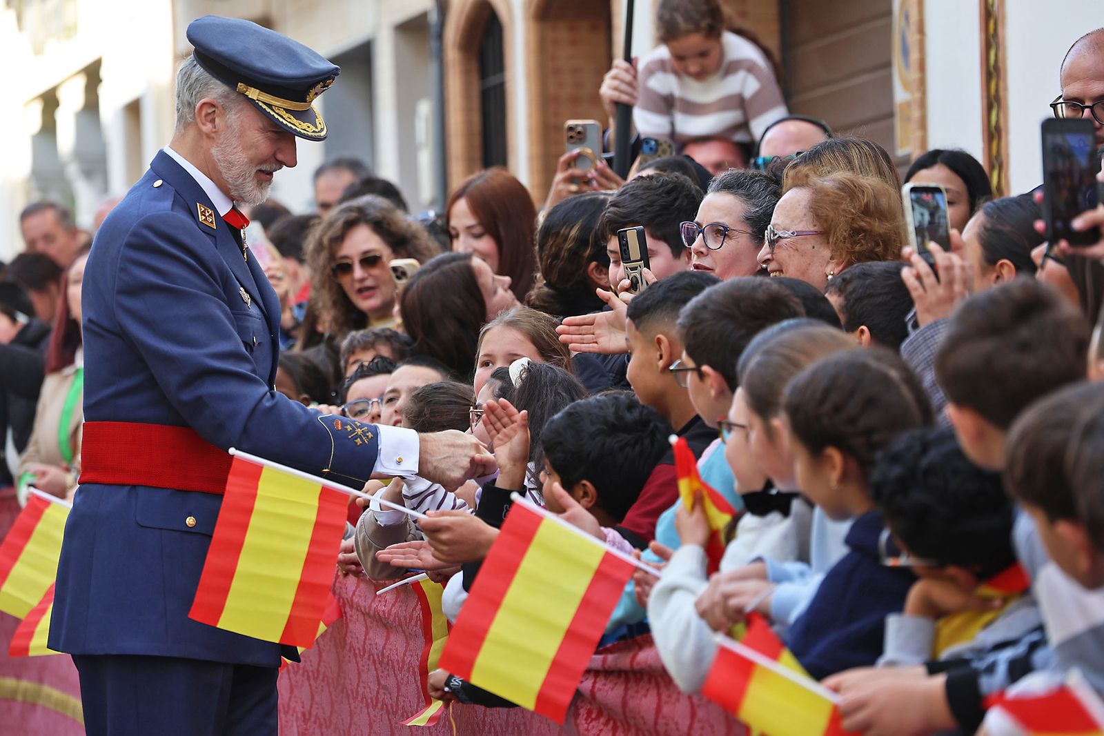 La llegada de S.M. el Rey Felipe VI a Palos de la Frontera, en fotografías