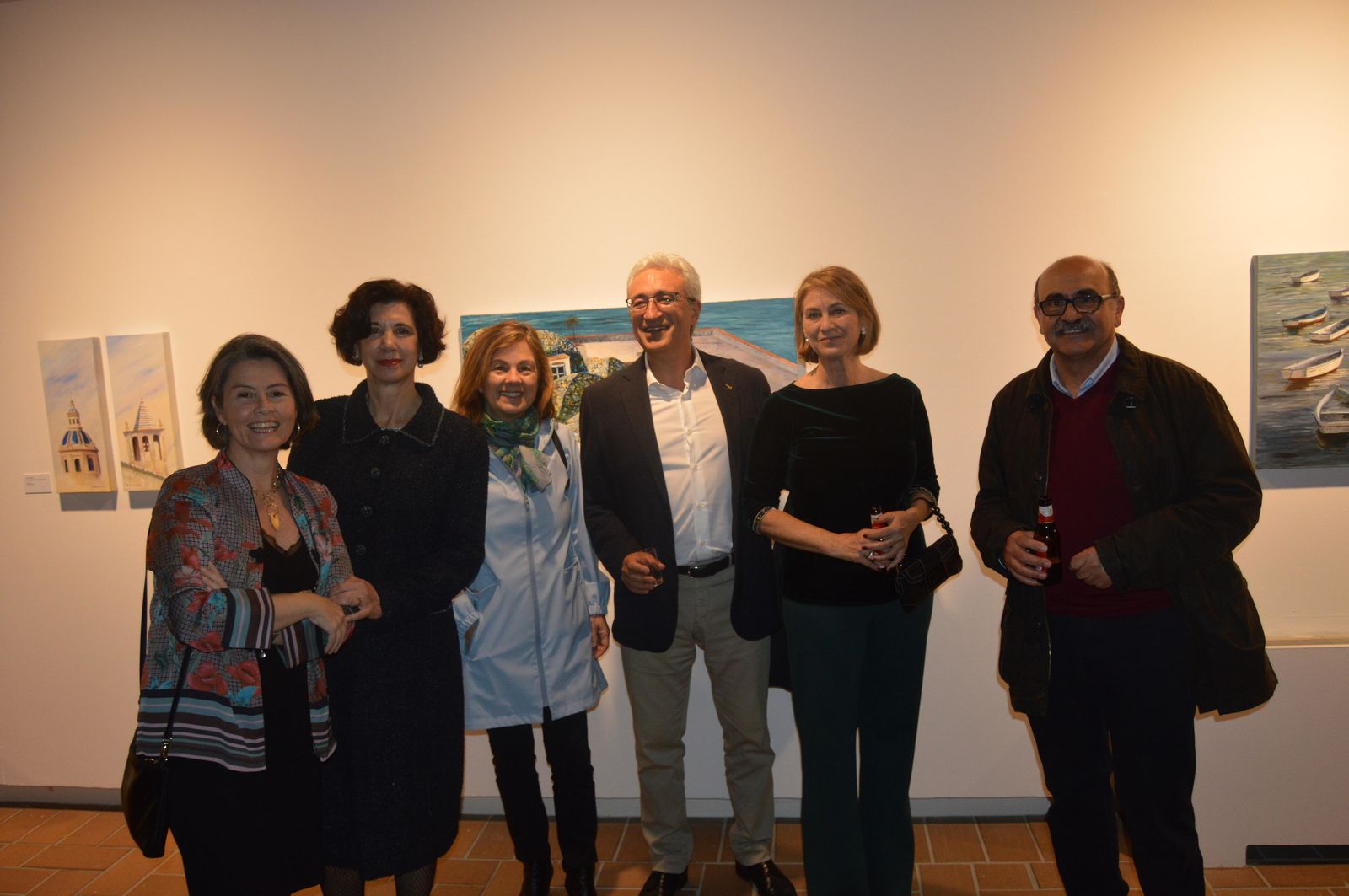 Ángeles Rodríguez, Maribel Lucero, Pirula Pardo, Juan Manuel Barragán, Paca Lucero y Juan Carlos Rodríguez.