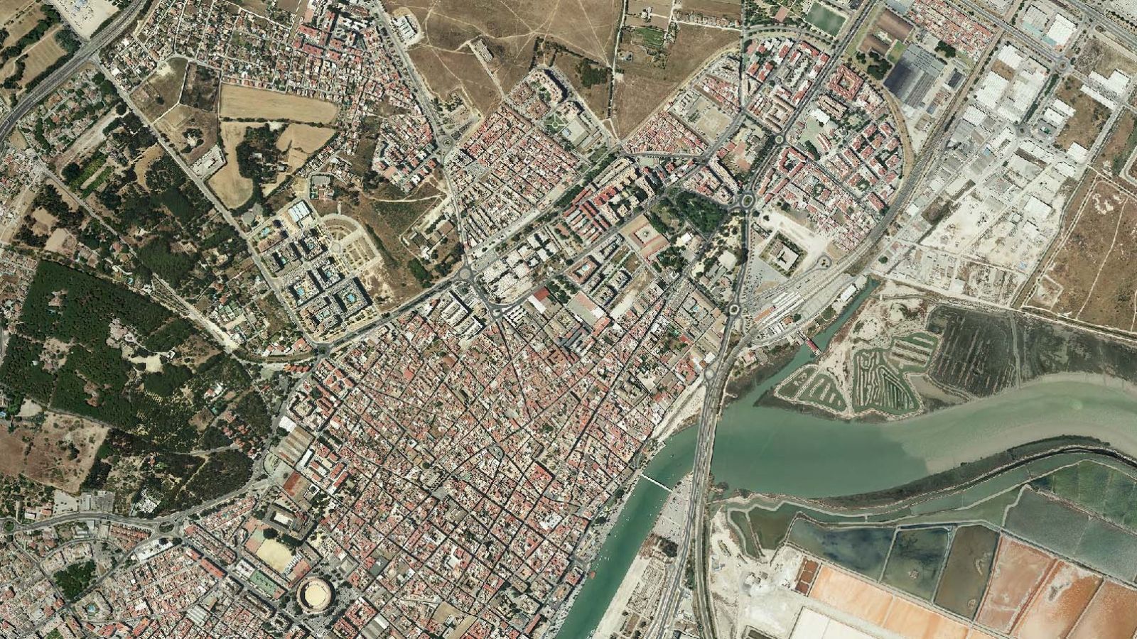 Una de las imágenes de la cartografía actualizada por la empresa municipal.