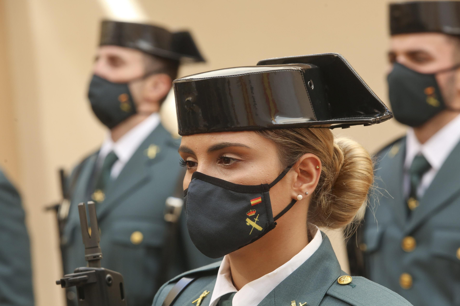 Las fotos de la celebración de la Patrona de la Guardia Civil en Málaga