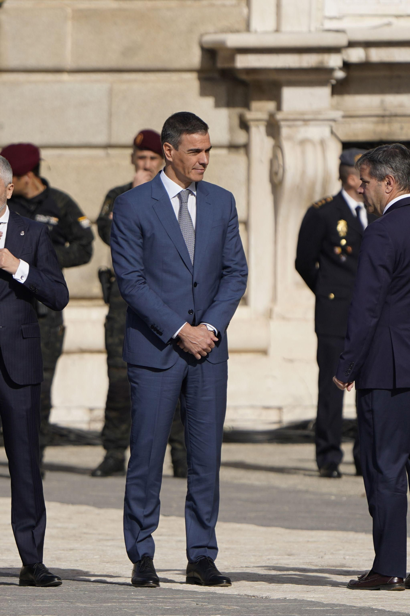 Los Reyes presiden los actos del bicentenario de la Policía Nacional