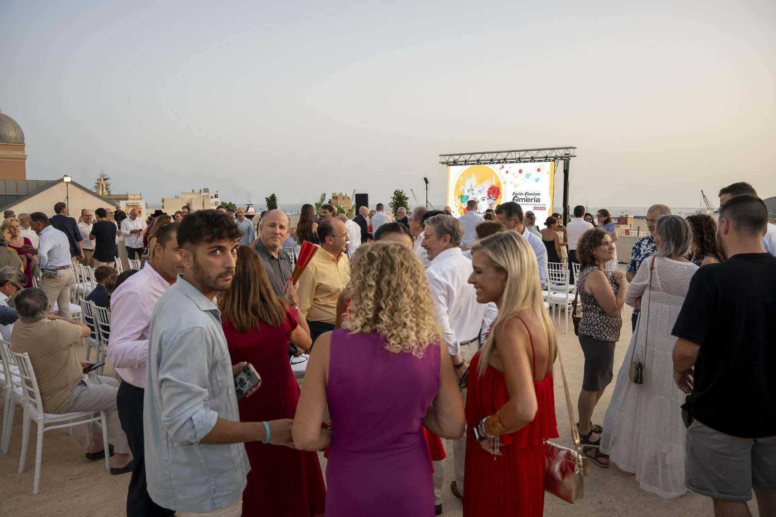 Las imágenes de la presentación de la Feria de Almería 2025 en honor de la Virgen del Mar