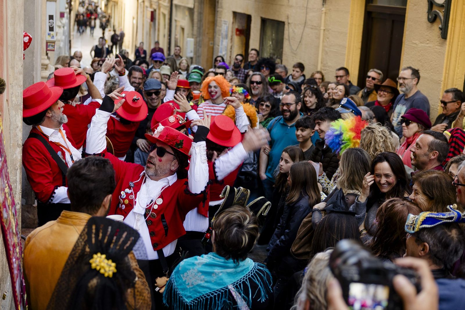 Las imágenes del segundo sábado de Carnaval de Cádiz 2026: Carruseles de coros