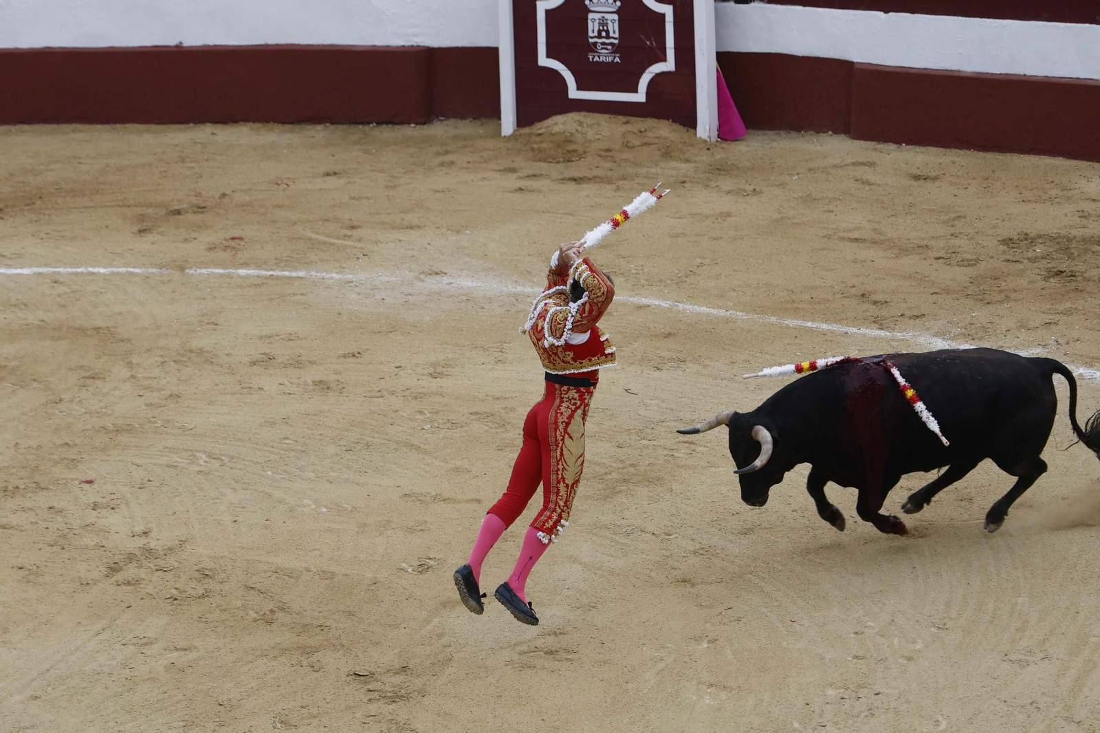 Las fotos de la corrida de toros de Lagunajanda para Manuel Escribano, David Galán y Pepe Moral en Tarifa