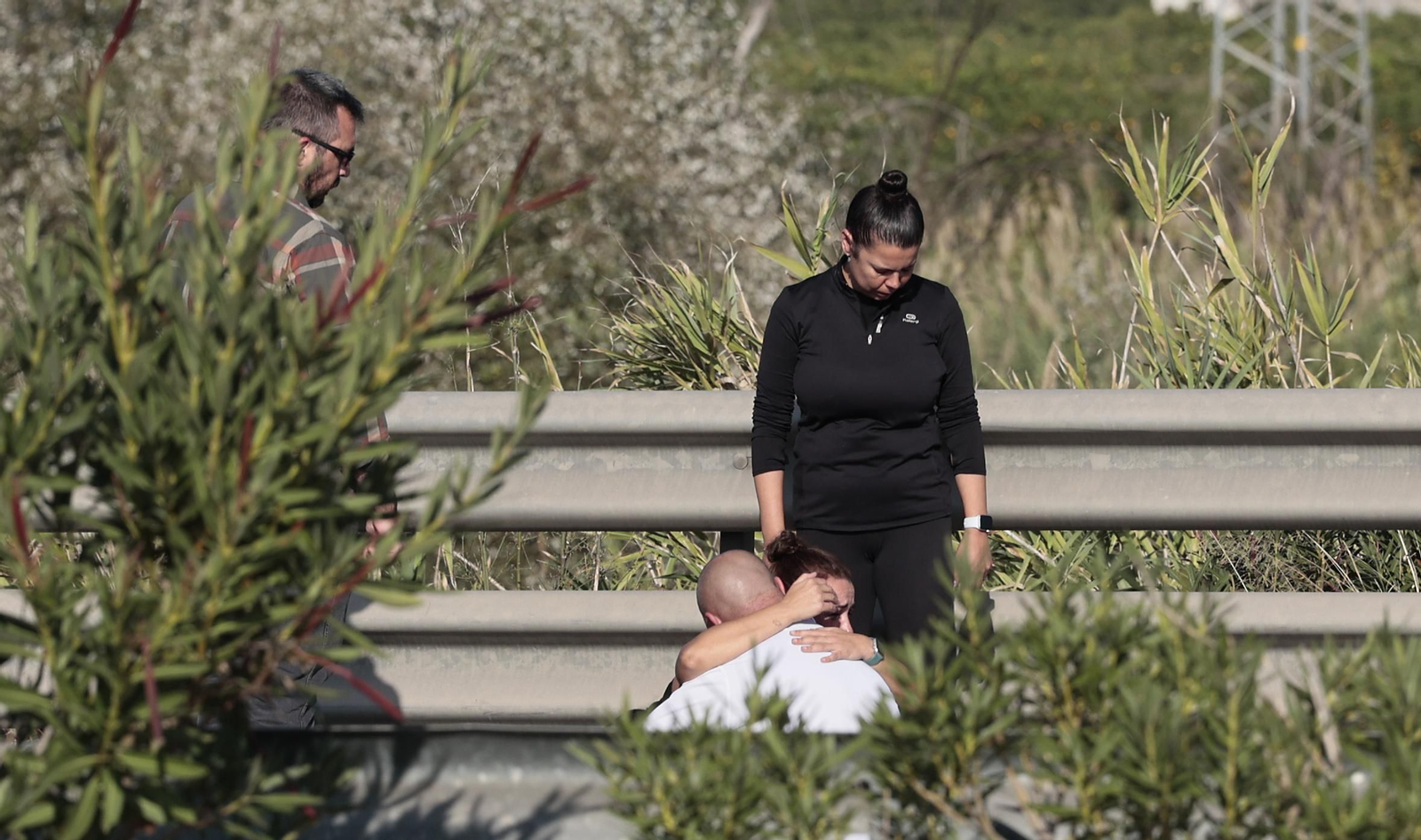 Las imágenes del accidente mortal en la Autovía Ruta la Plata