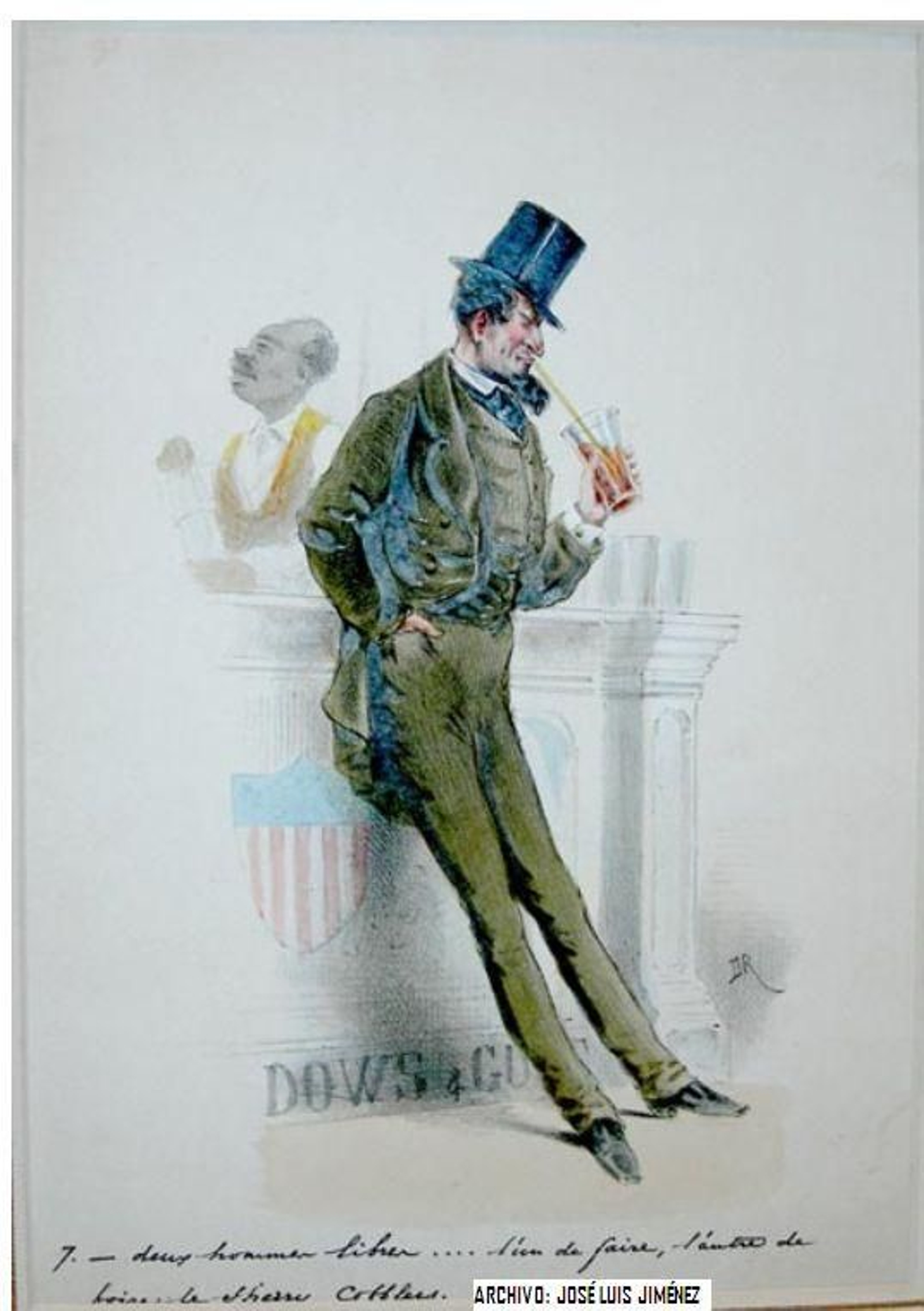 Caricatura de Richard Doyle.