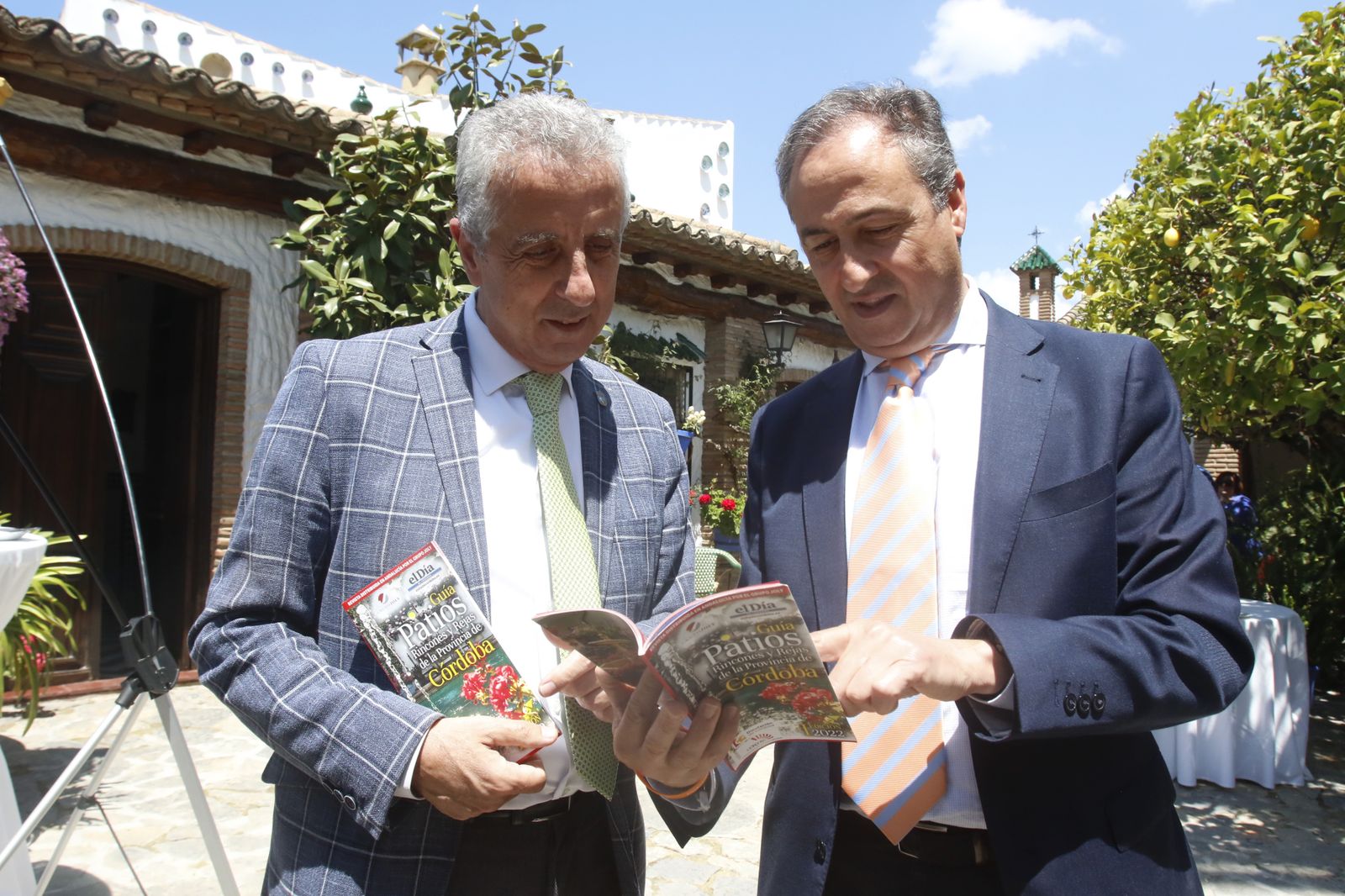 La presentación de la I Guía de Patios de la Provincia, en imágenes