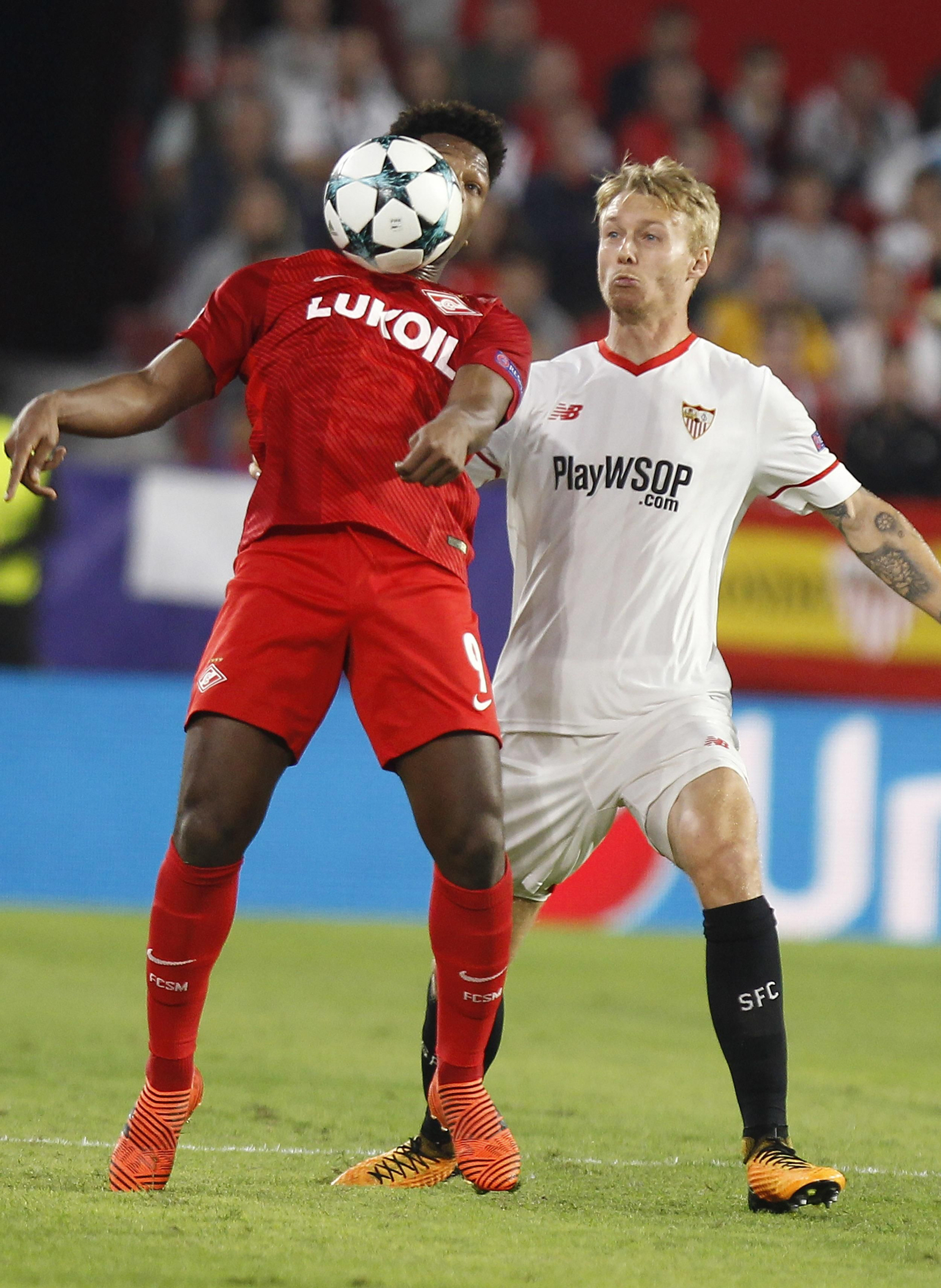 El Sevilla-Spartak, en imágenes