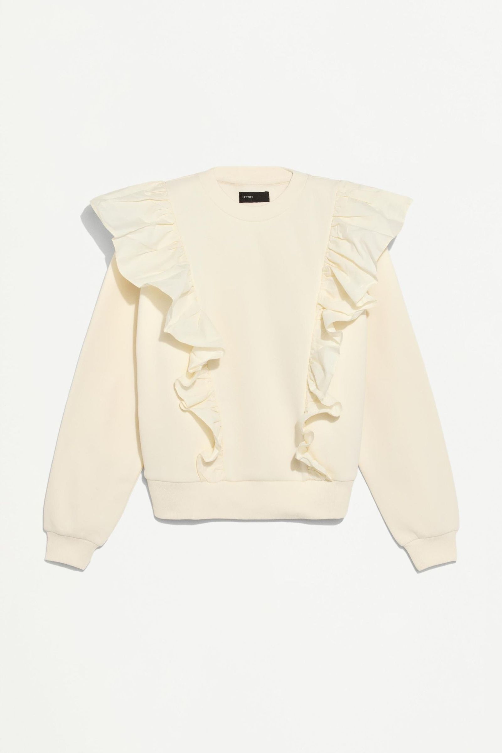 Sudadera con volantes de Lefties.