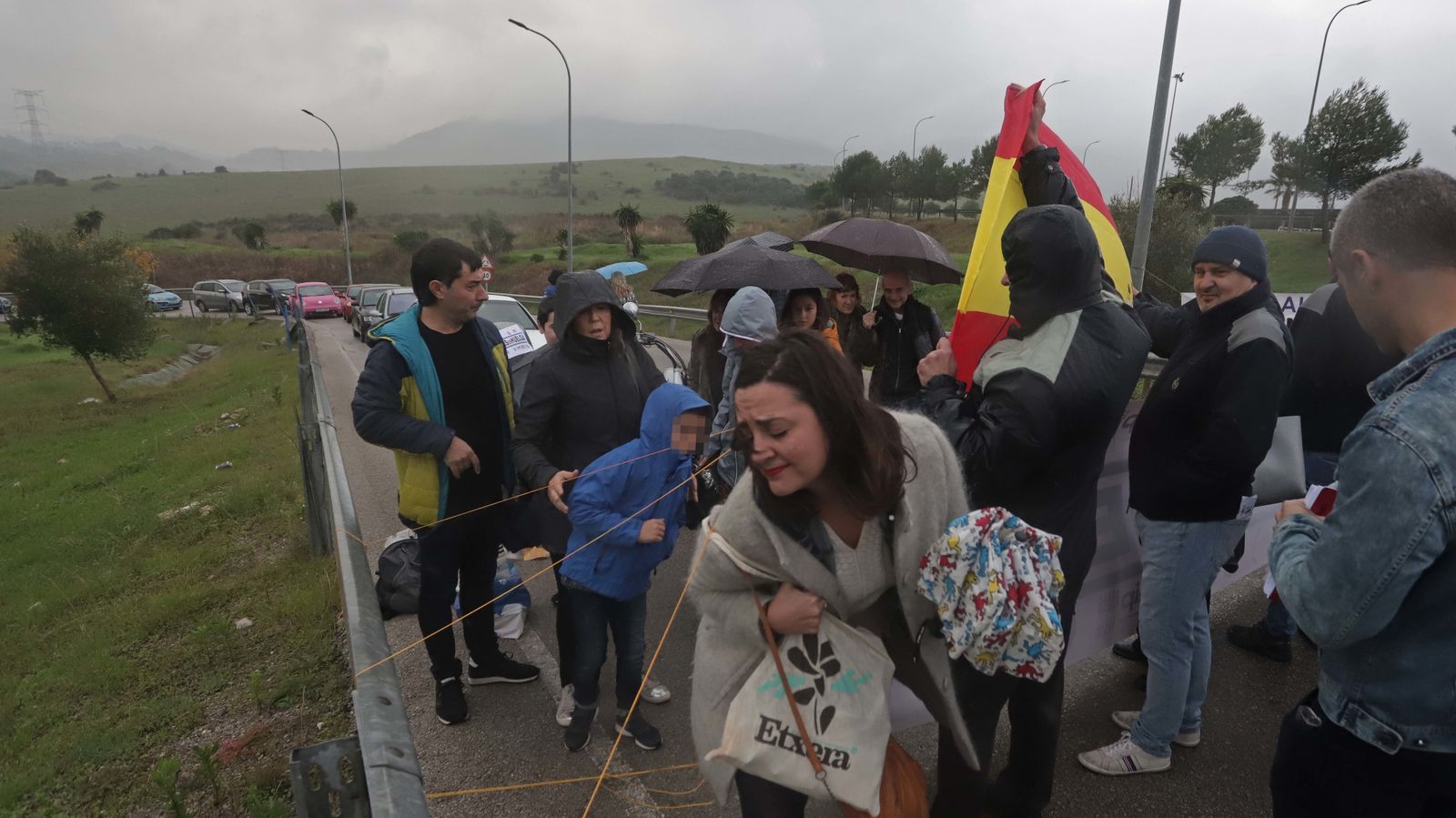 Funcionarios de Botafuegos en huelga