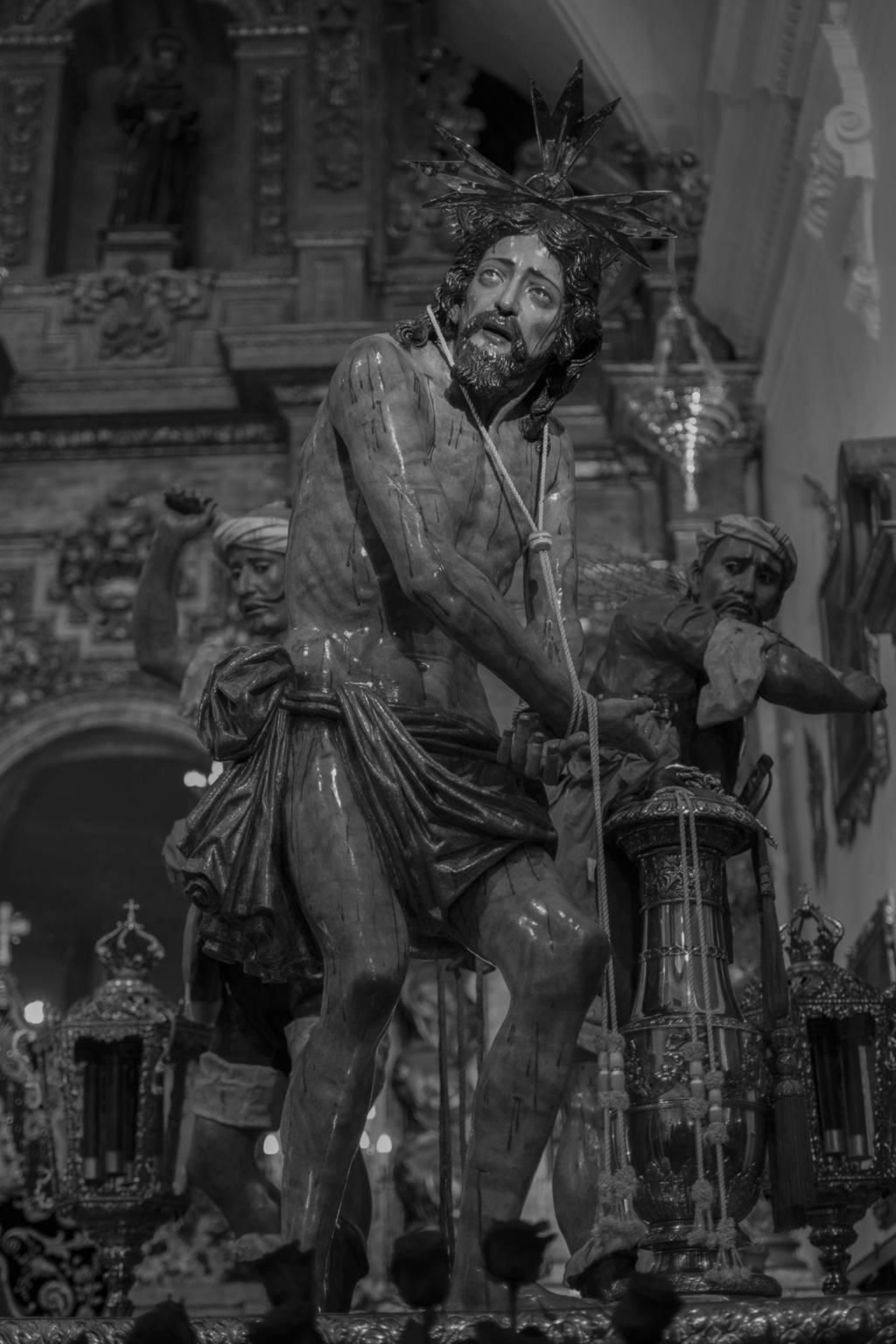 Las fotos de las cofradías de la Magna de Priego de Córdoba, suspendida por la lluvia