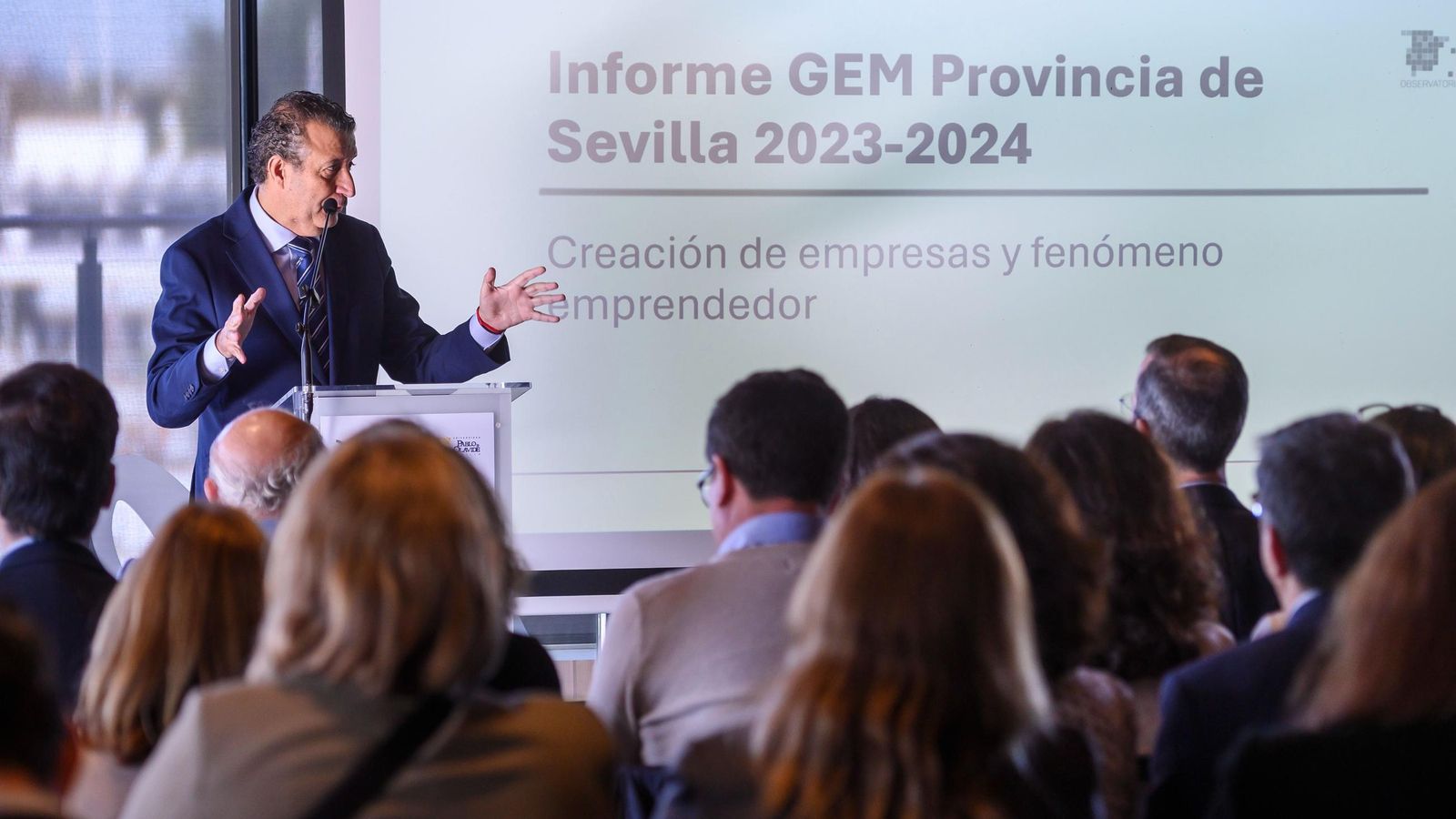 El presidente de la Diputación de Sevilla, Javier Fernández.