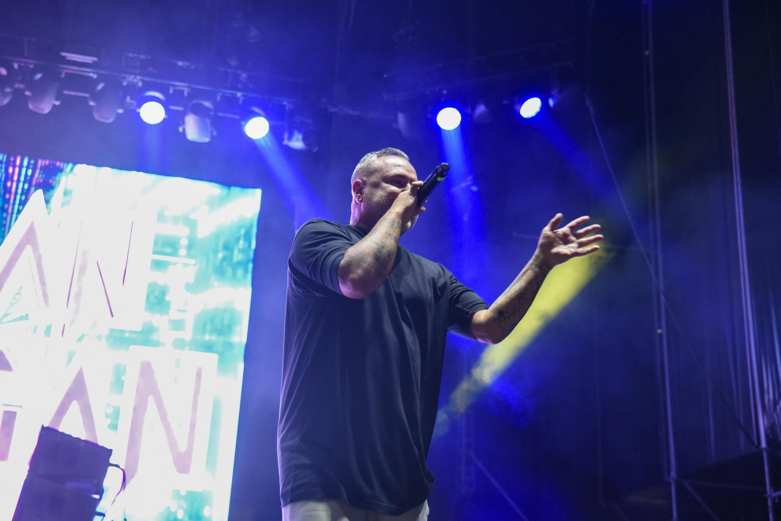 Fotos del concierto de Juan Magán en La Línea