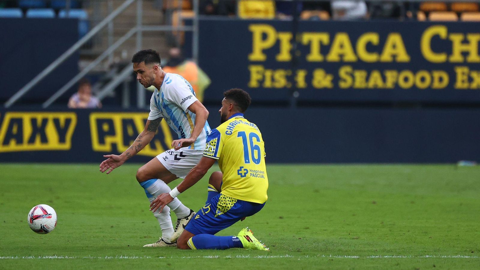 El Cádiz - Málaga CF, en fotos