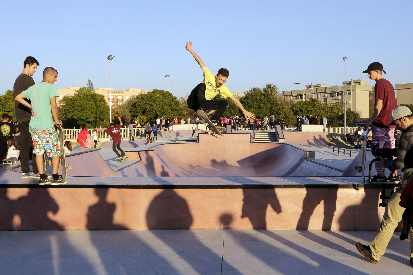 Inauguración del nuevo Skate Park en el complejo deportivo de Chapín