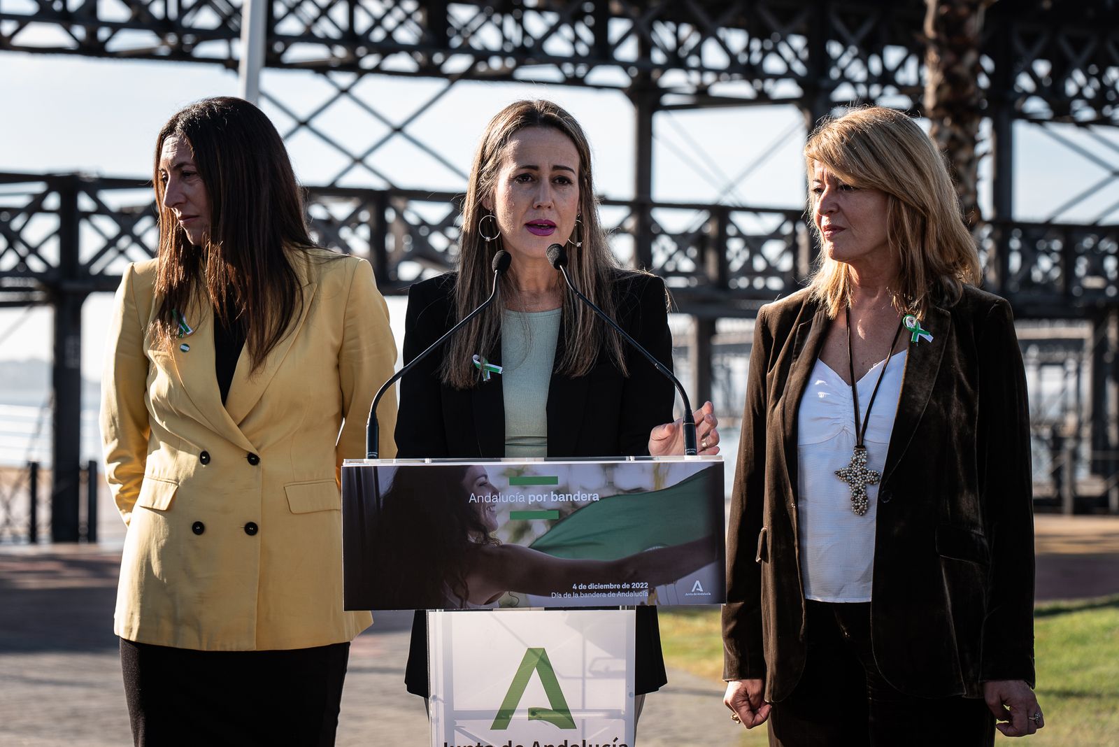 Imágenes del acto del día de la bandera de Andalucía