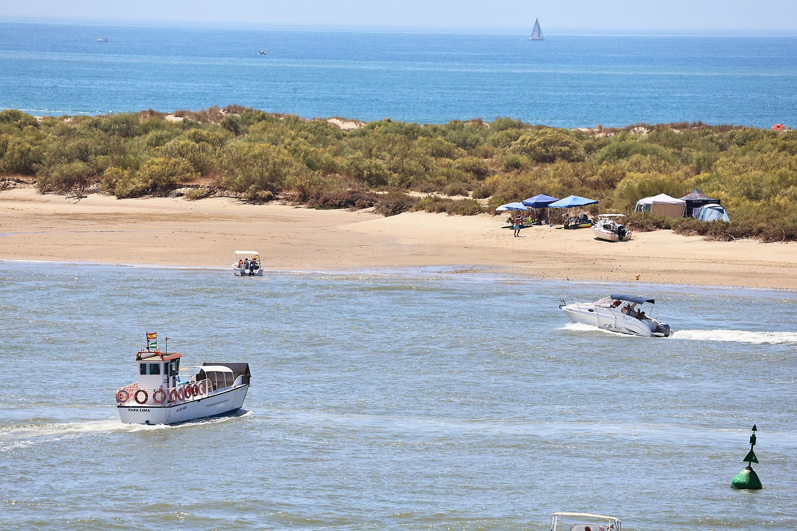 Las espectaculares vistas de la Flecha del Rompido desde el mirador de Nuevo Portil
