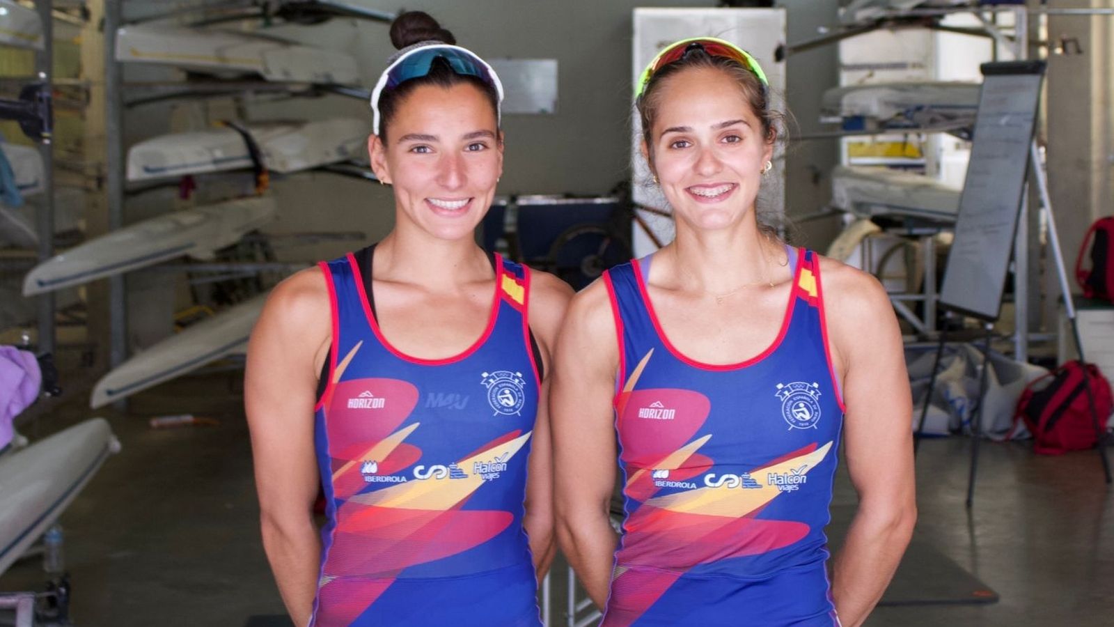 Las sevillanas Ana Navarro y Rocío Laó.