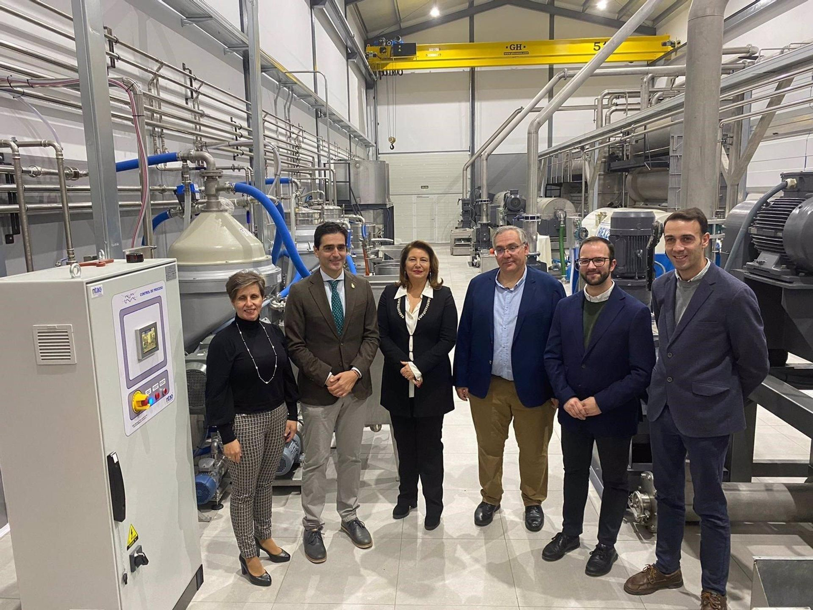 Visita de Carmen Crespo.