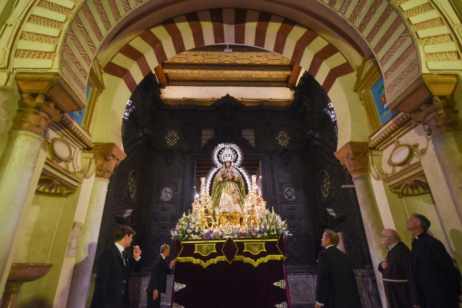La procesión de la Virgen de los Ángeles de Córdoba, en imágenes