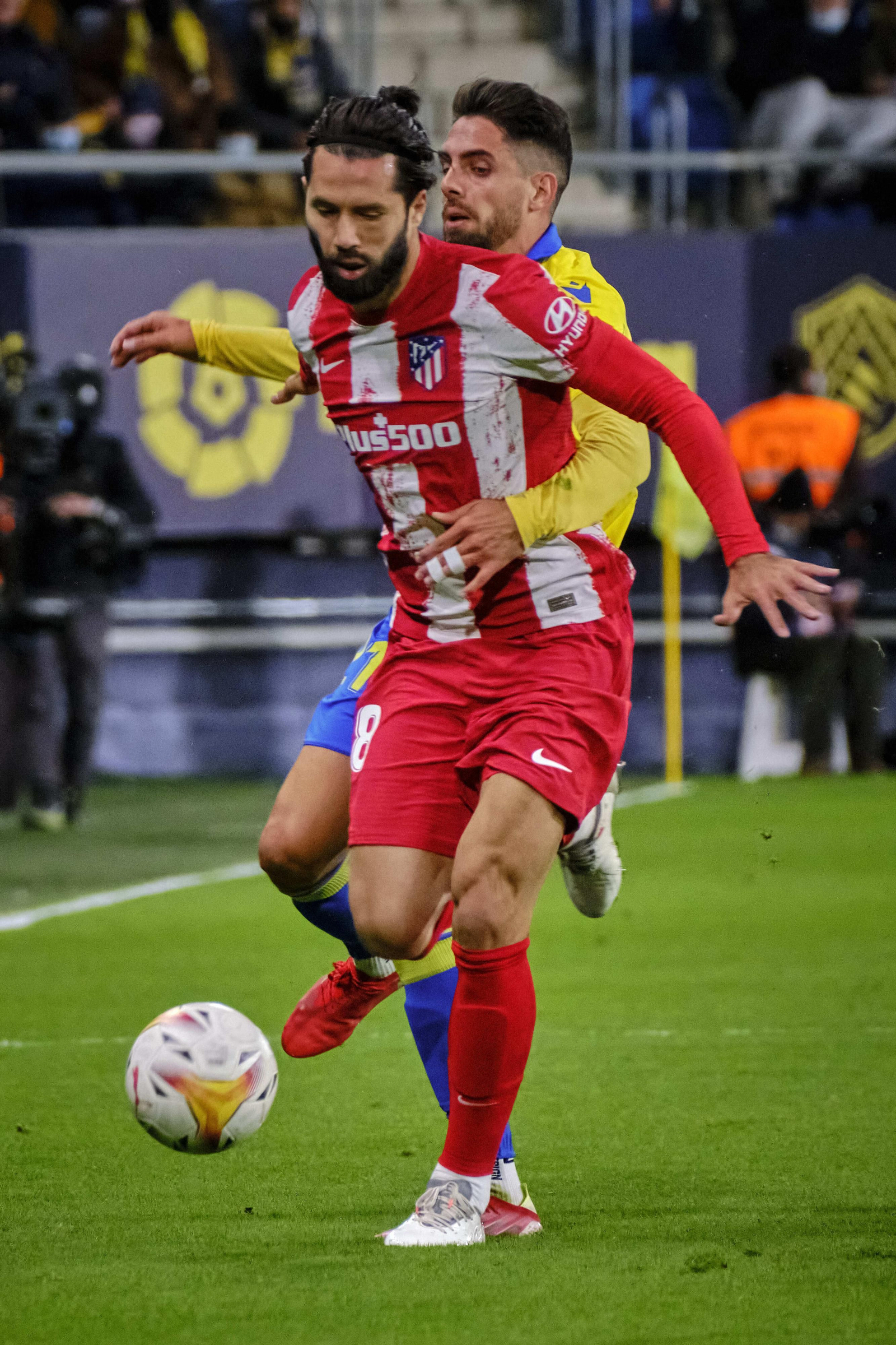 Las imágenes del Cádiz-Atlético de Madrid