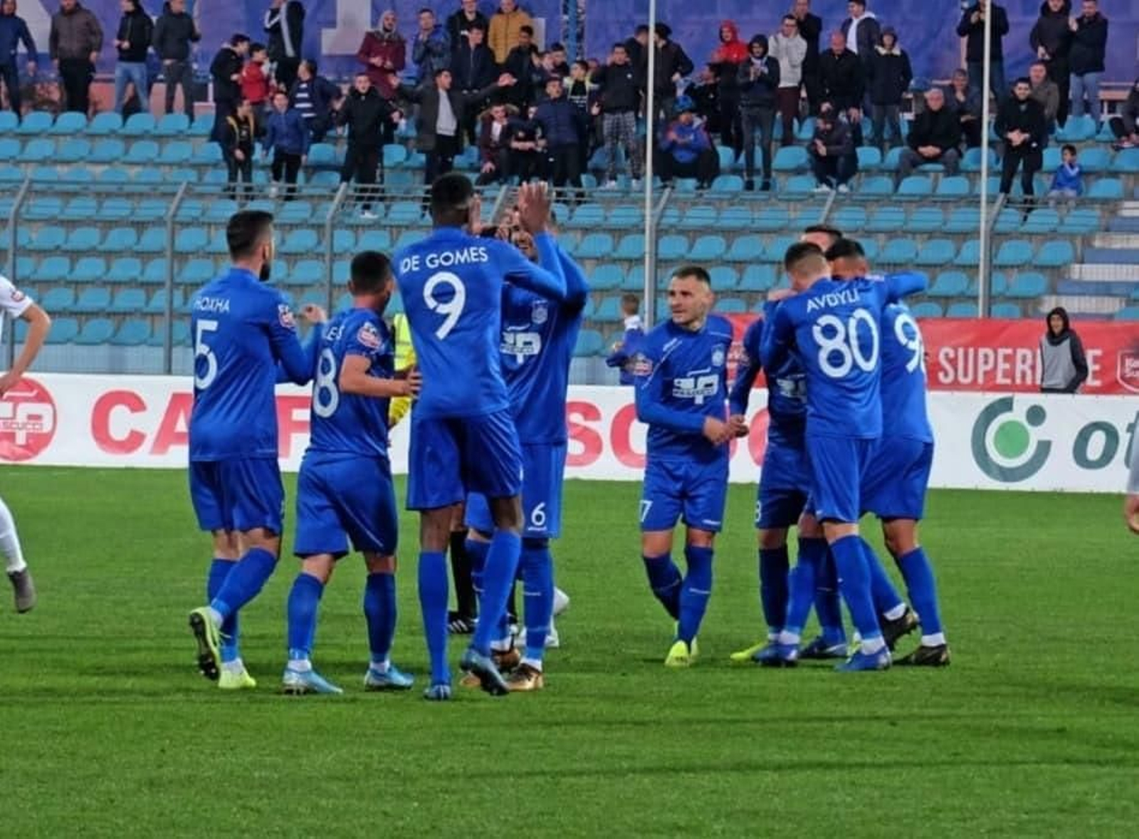 Imagen de un encuentro del conjunto albanés