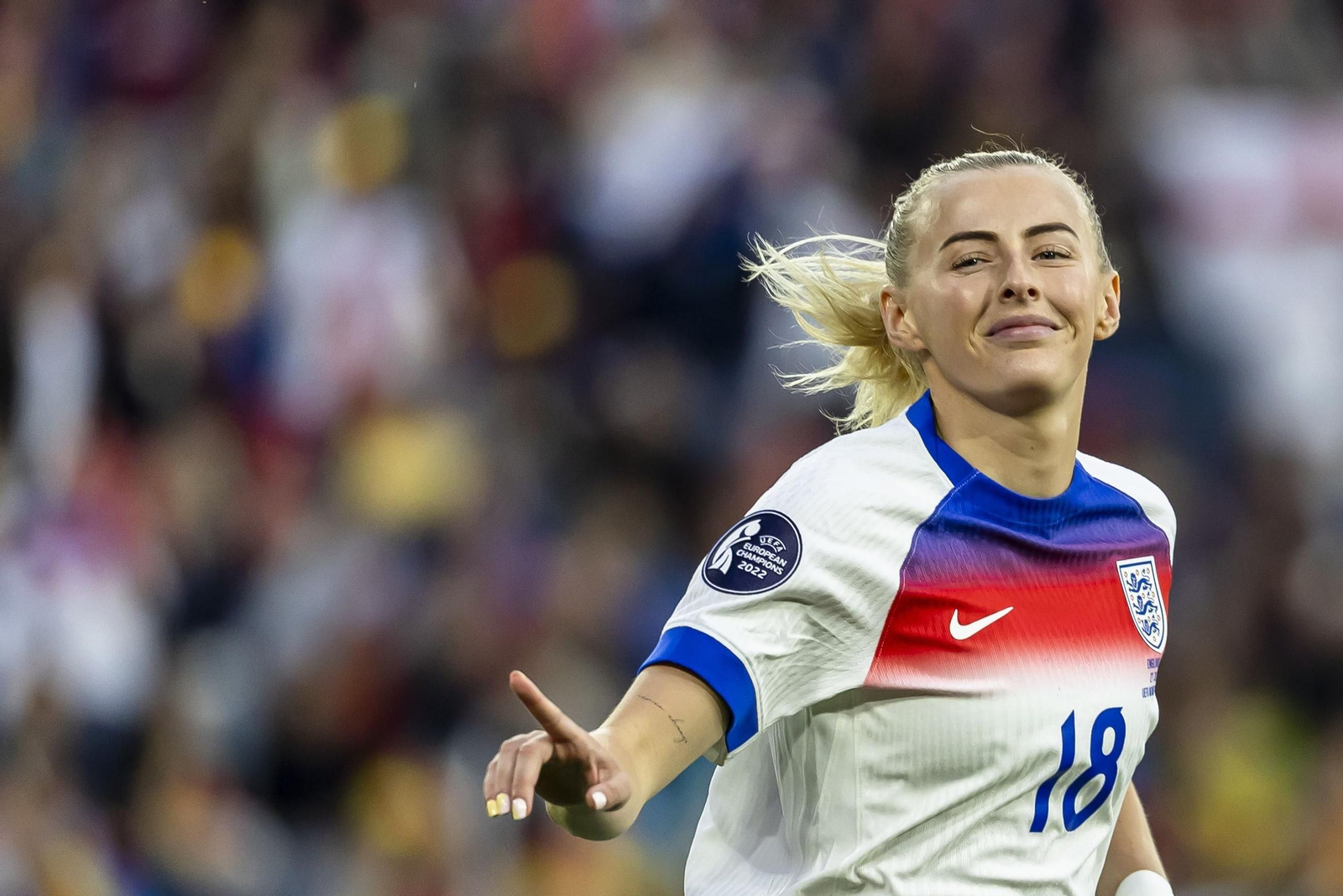 Las mejores imágenes de la final España - Inglaterra de la Eurocopa femenina